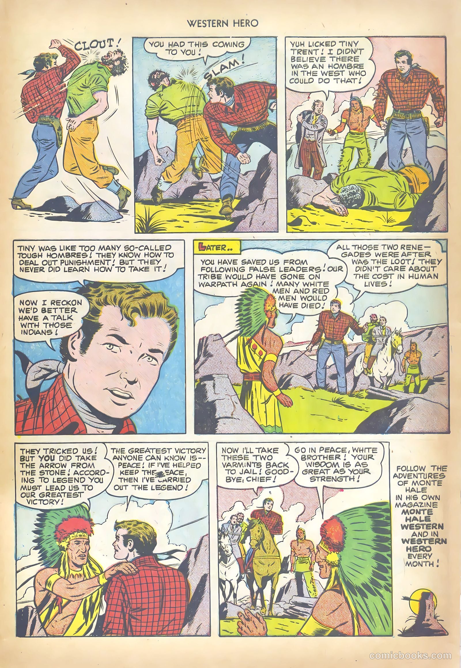 Western Hero #100 (1951) — page 33 of 52
