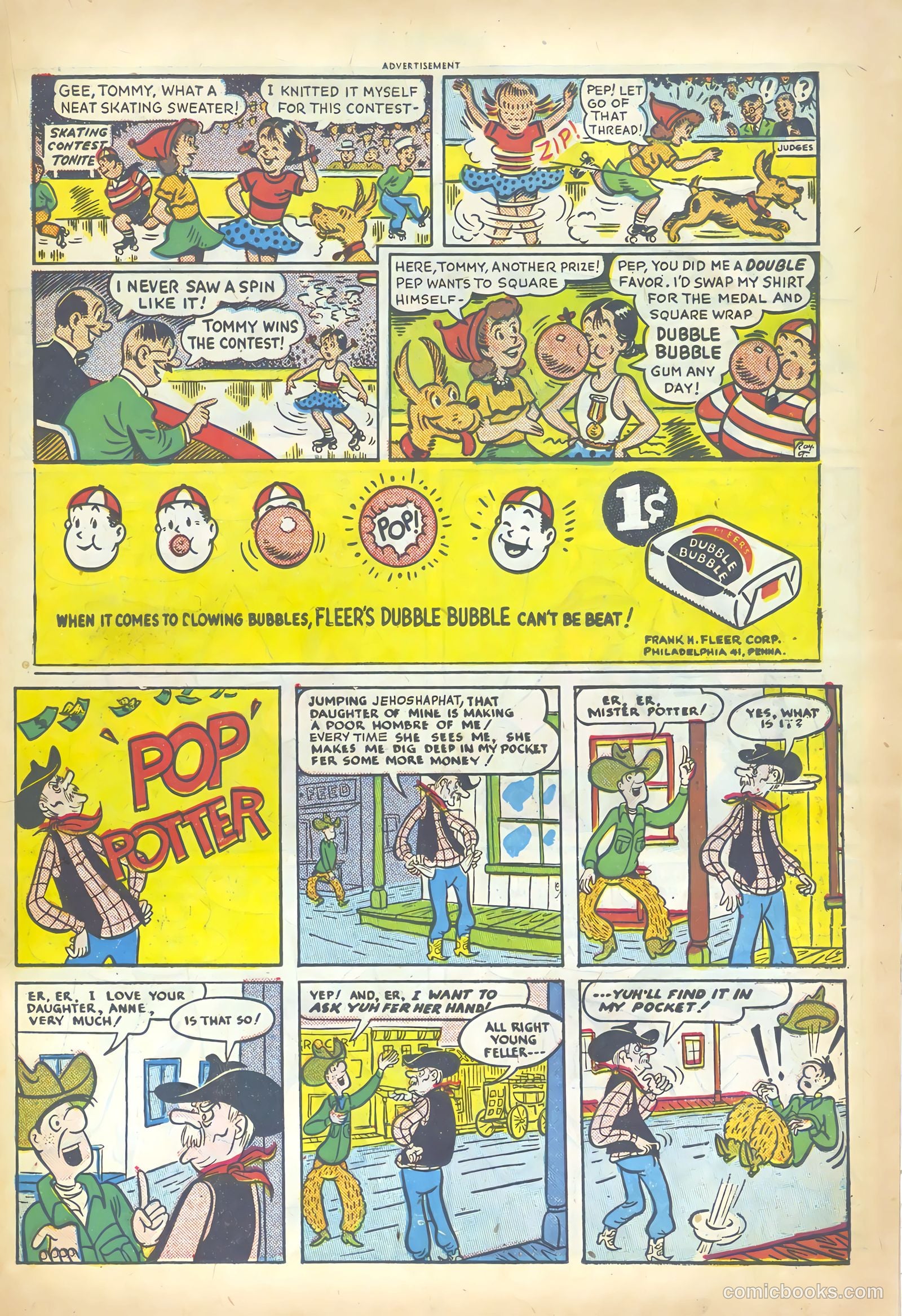 Western Hero #100 (1951) — page 35 of 52