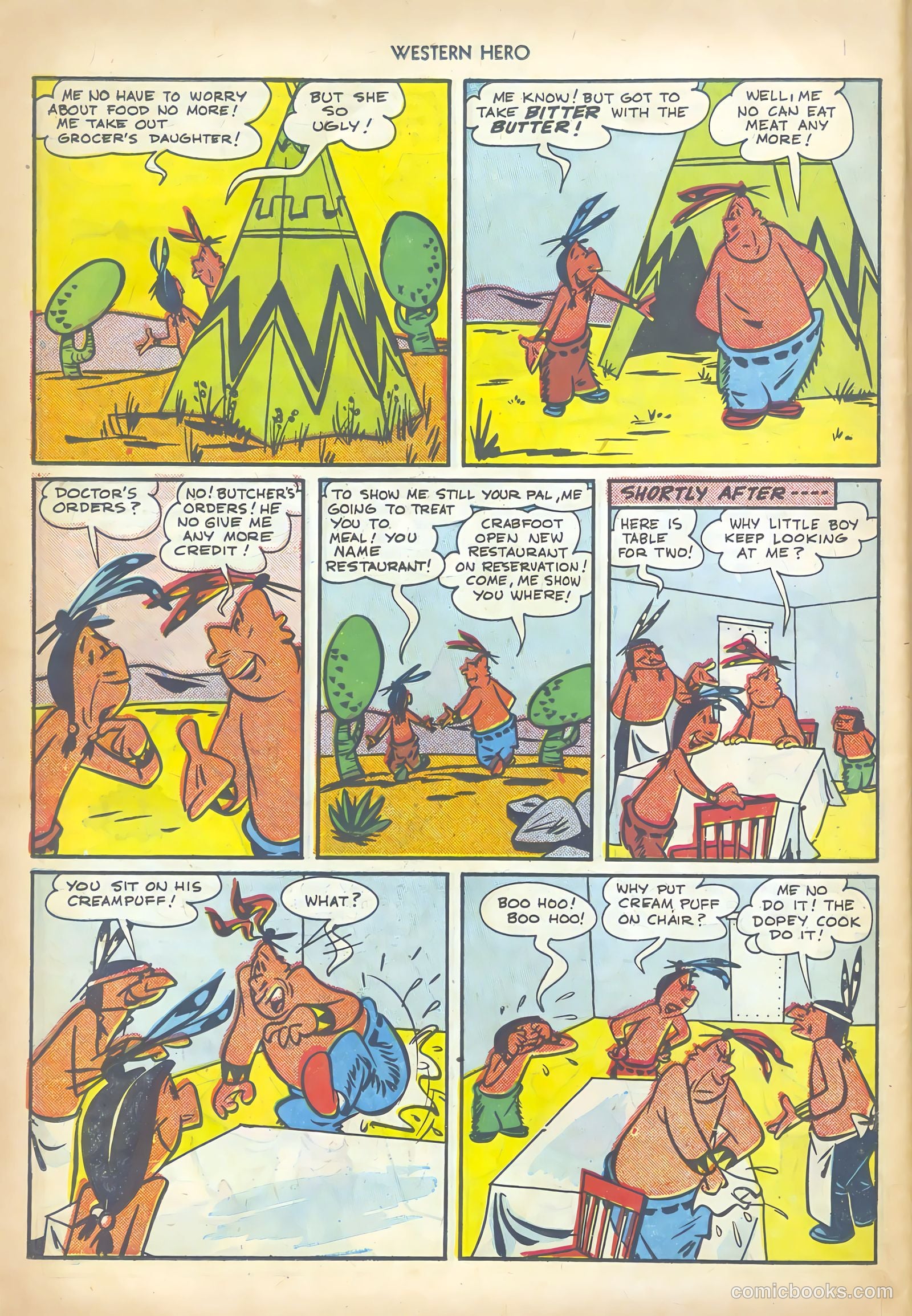 Western Hero #100 (1951) — page 38 of 52