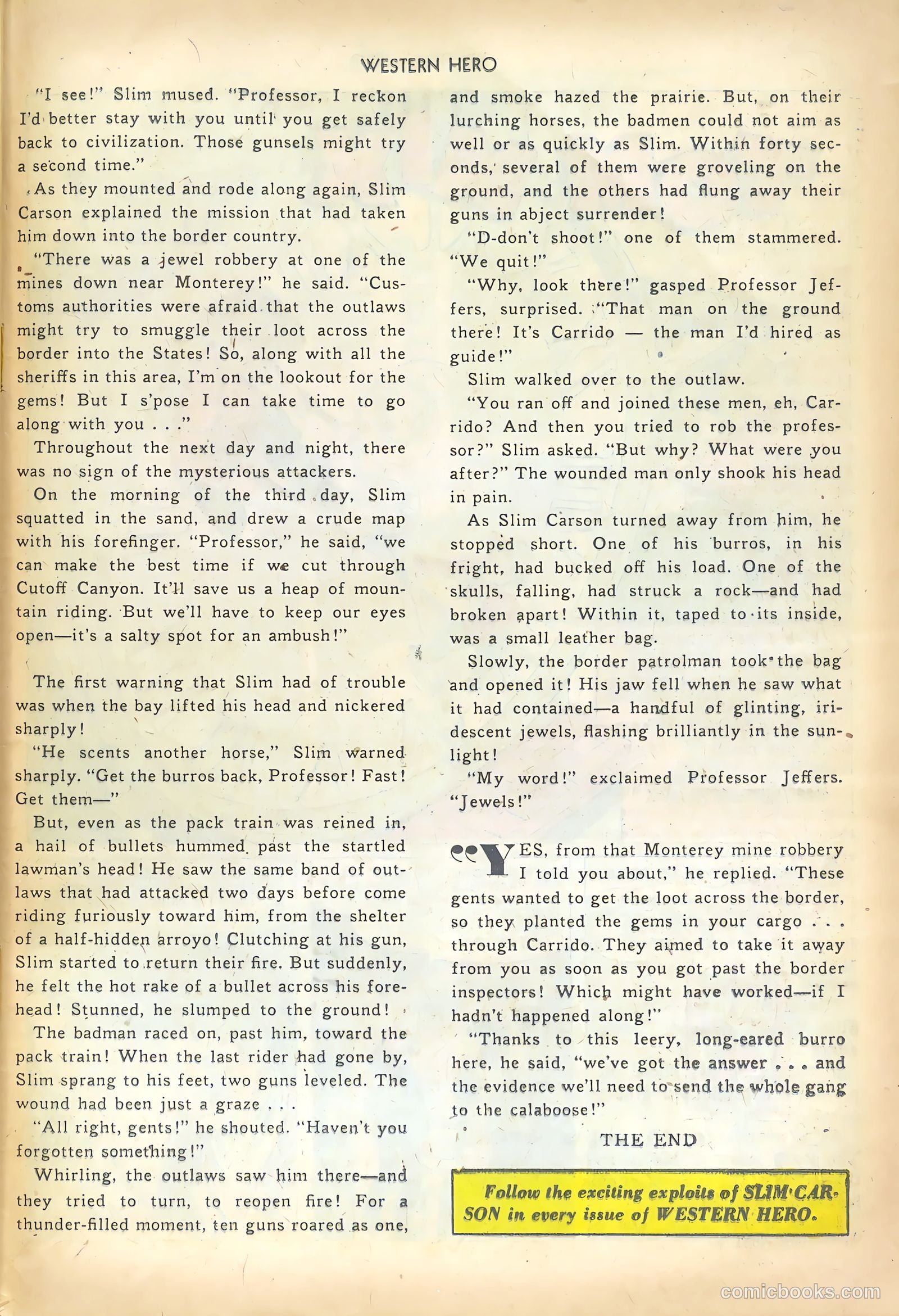 Western Hero #100 (1951) — page 41 of 52