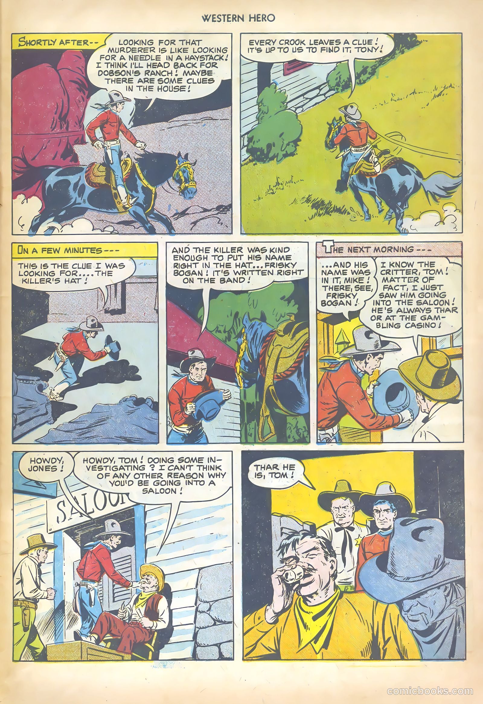 Western Hero #100 (1951) — page 47 of 52