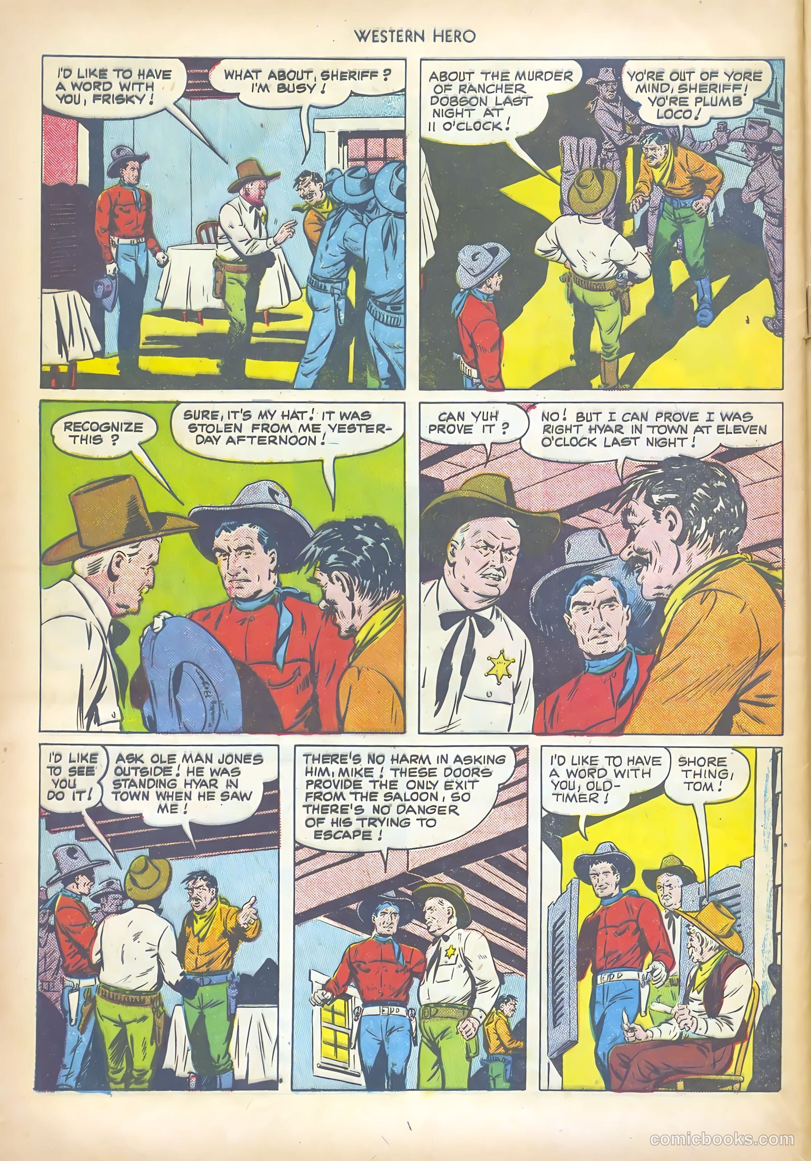 Western Hero #100 (1951) — page 48 of 52
