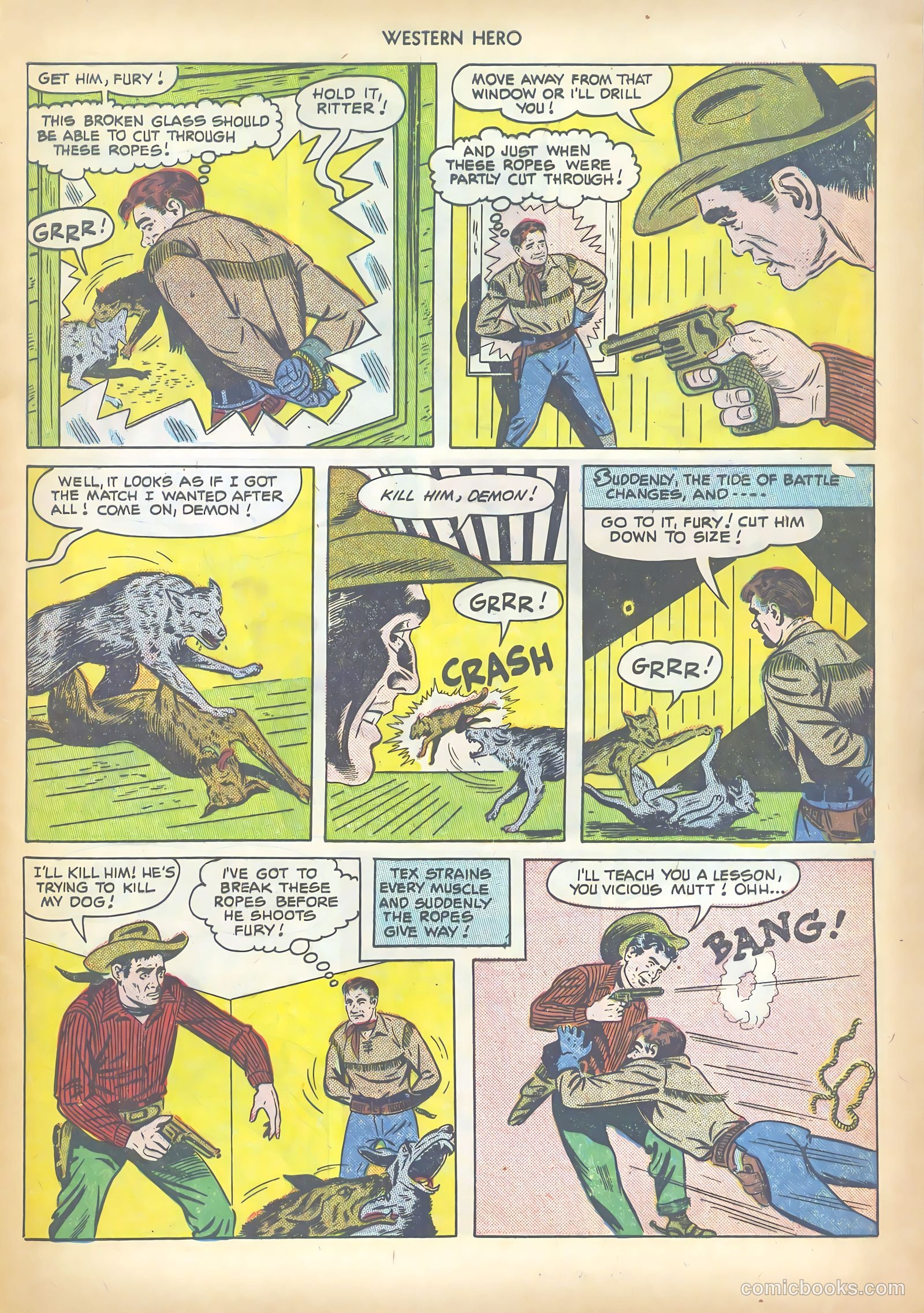 Western Hero #101 (1951) — page 9 of 52