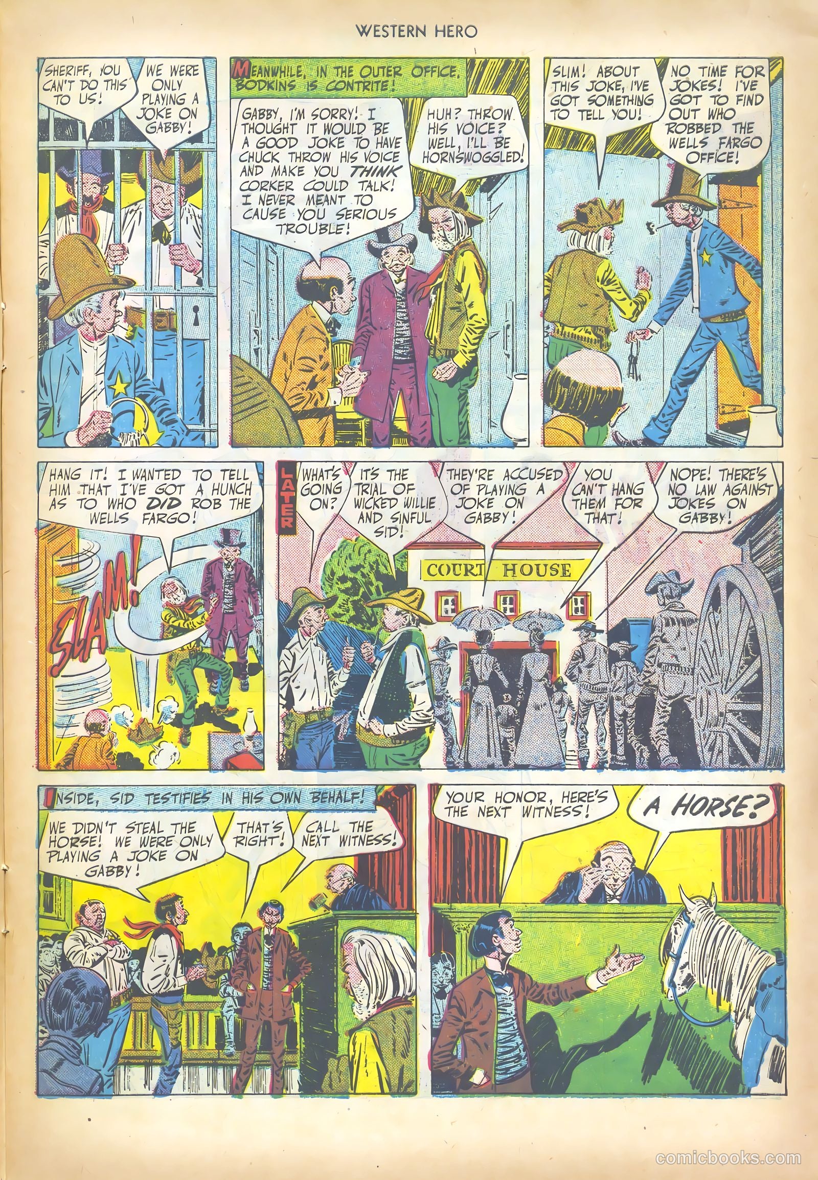 Western Hero #101 (1951) — page 21 of 52