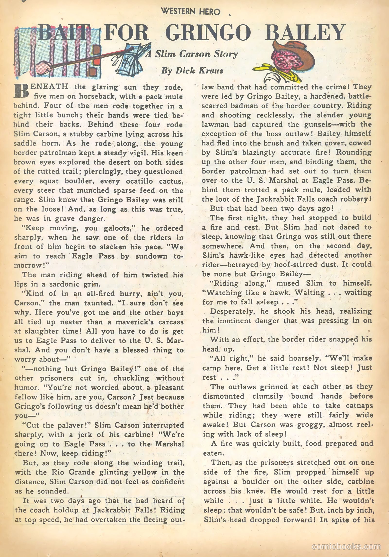 Western Hero #101 (1951) — page 23 of 52