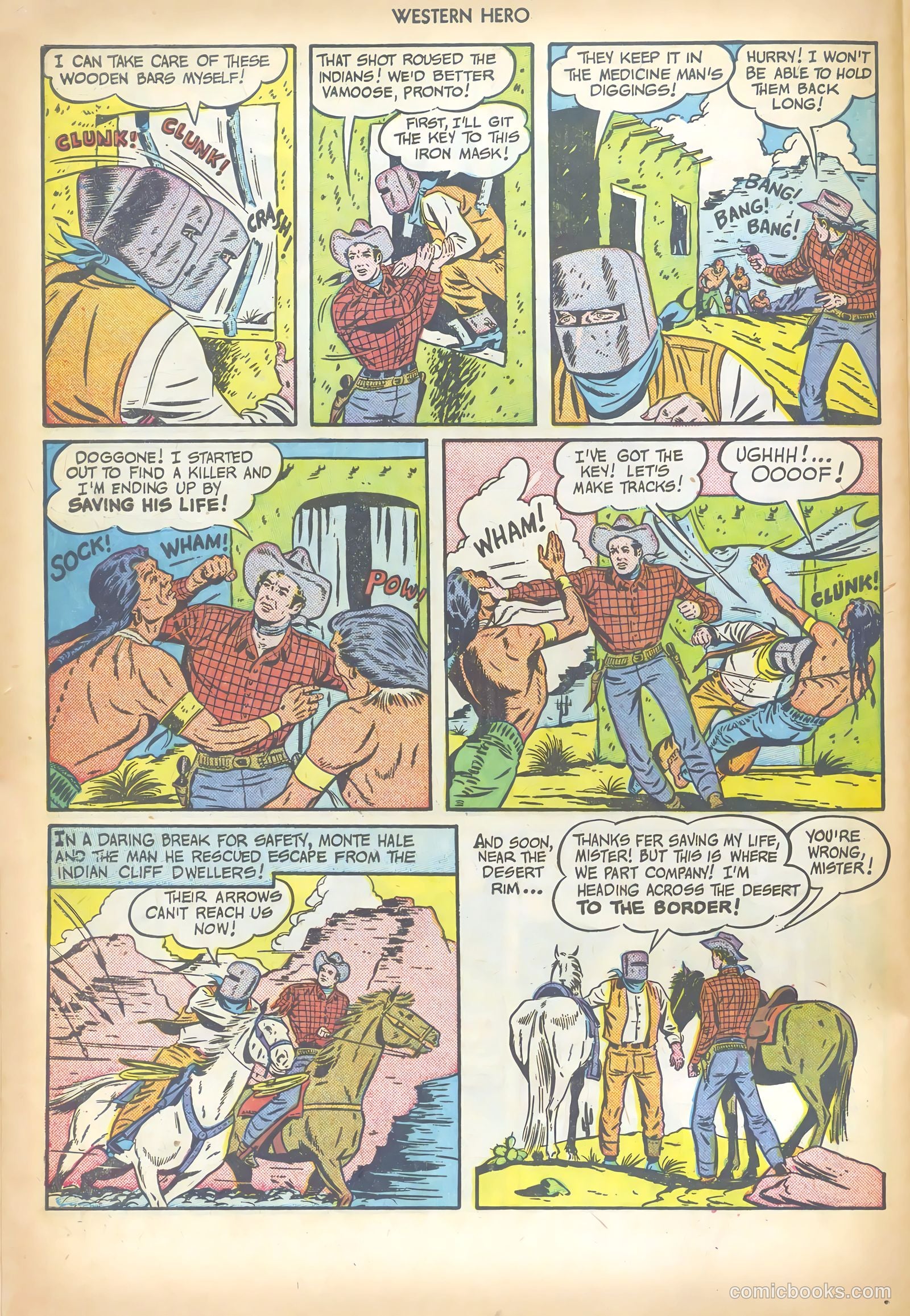 Western Hero #101 (1951) — page 34 of 52