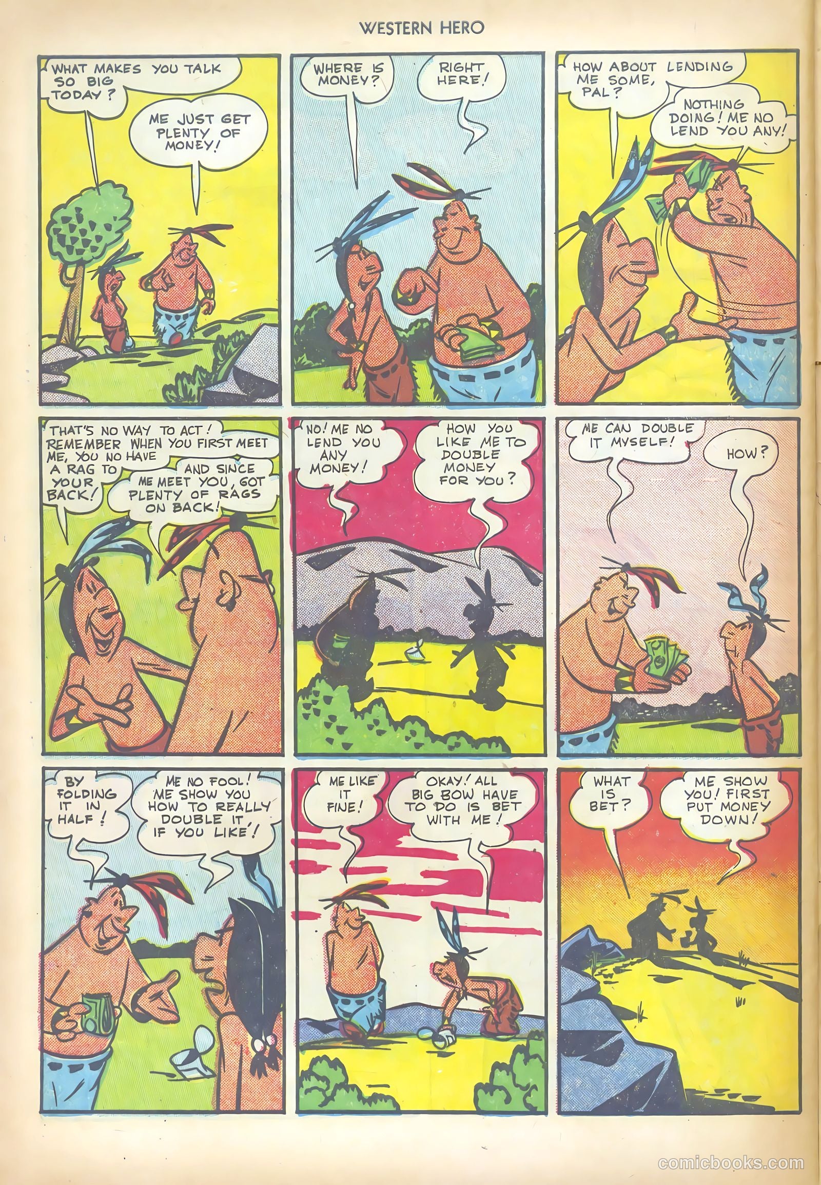 Western Hero #101 (1951) — page 48 of 52