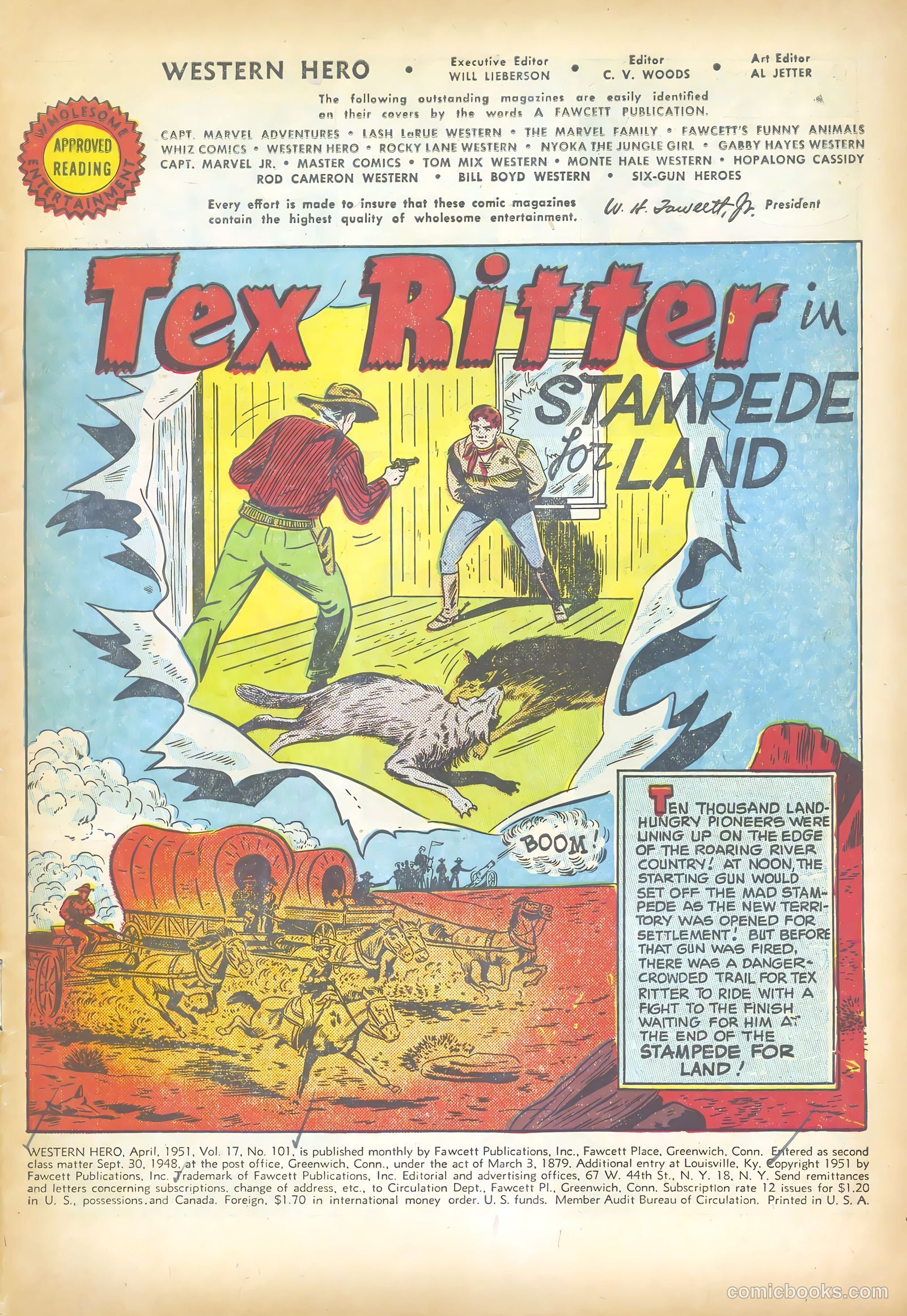 Western Hero #101 (1951) — page 3 of 52