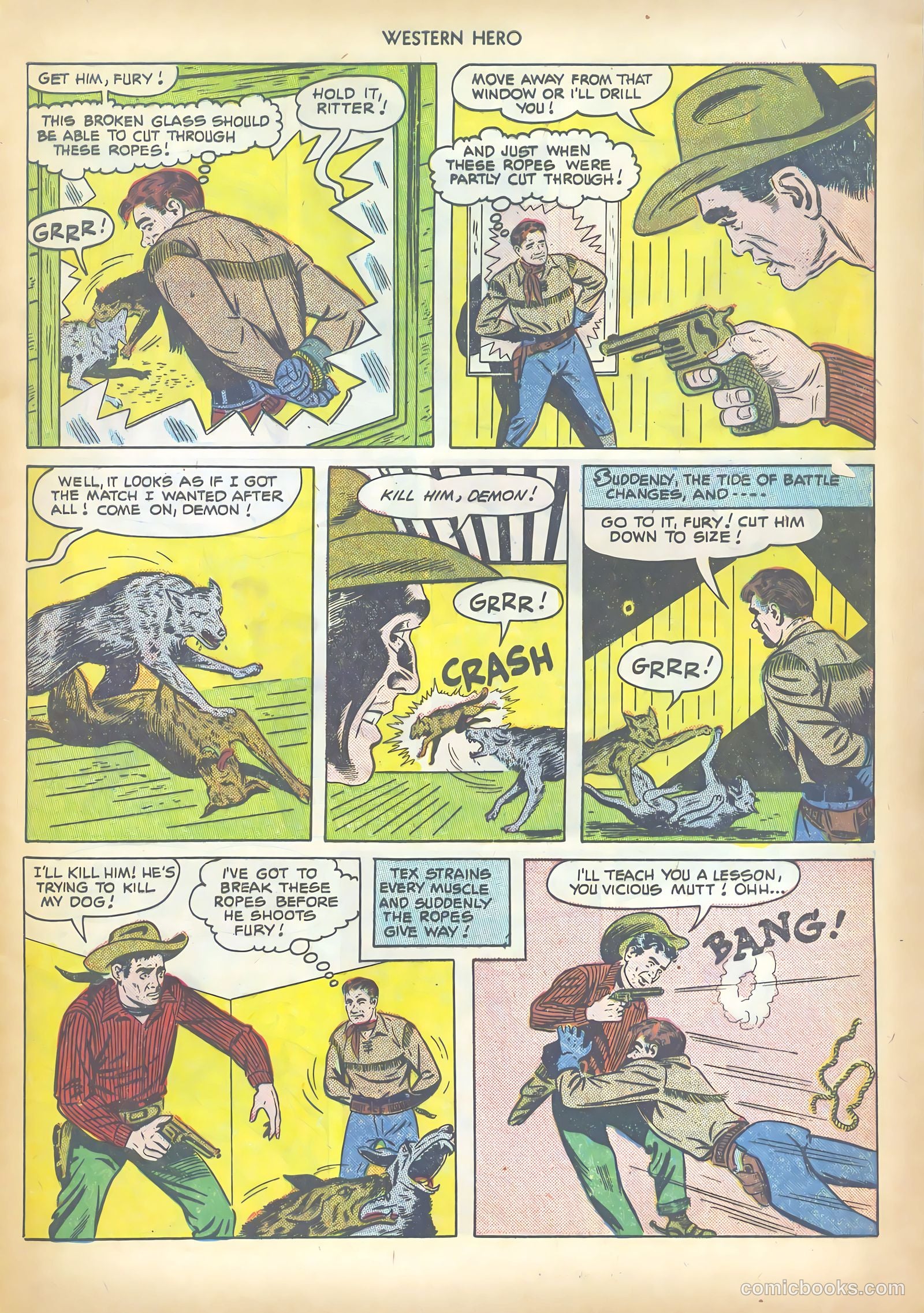 Western Hero #101 (1951) — page 9 of 52