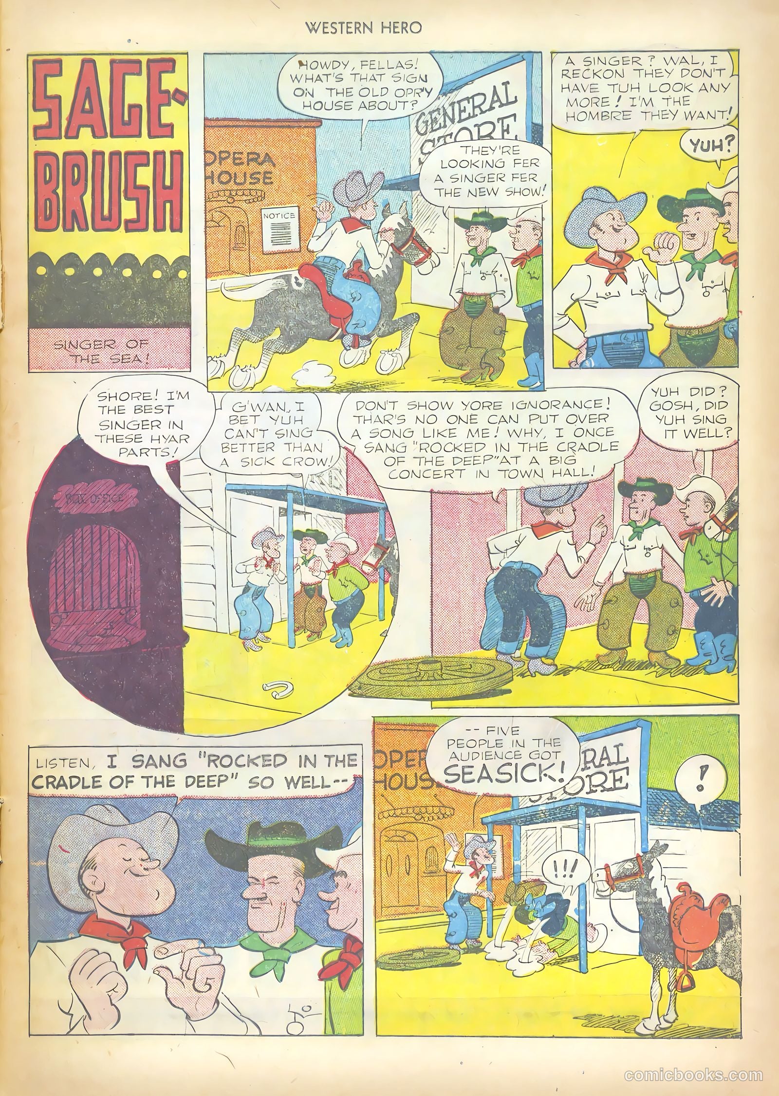 Western Hero #101 (1951) — page 13 of 52