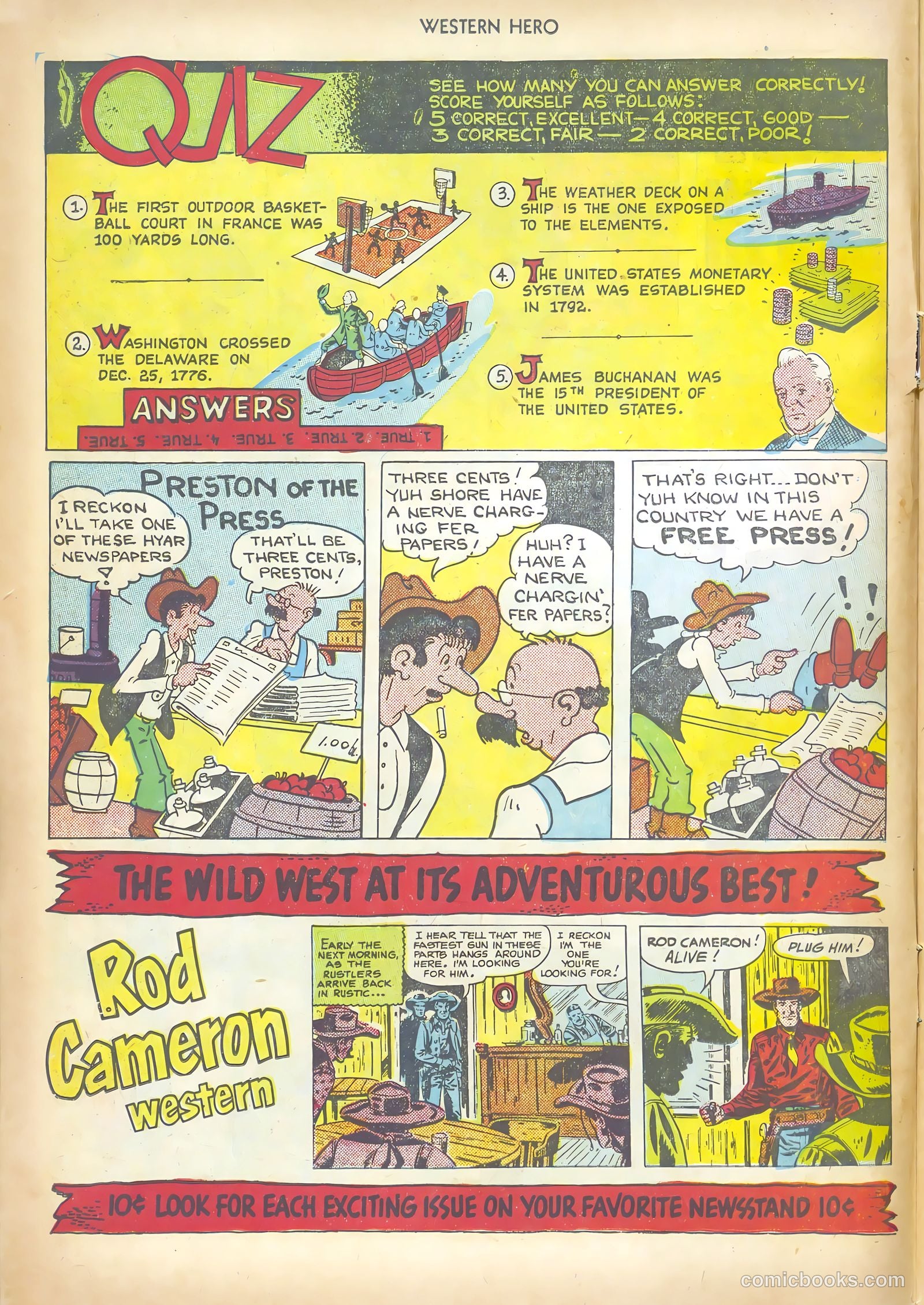Western Hero #101 (1951) — page 14 of 52