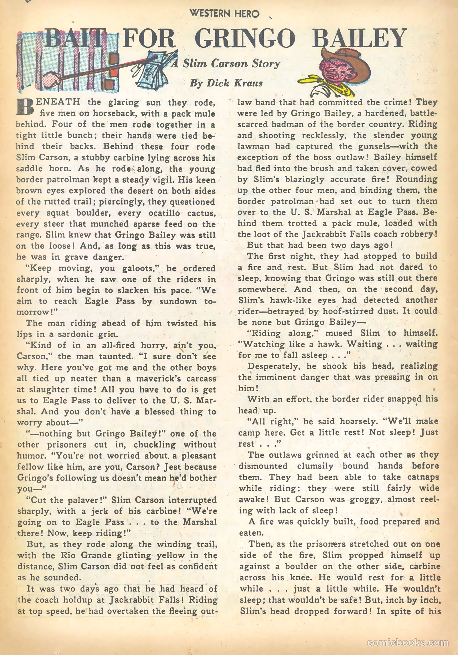 Western Hero #101 (1951) — page 23 of 52