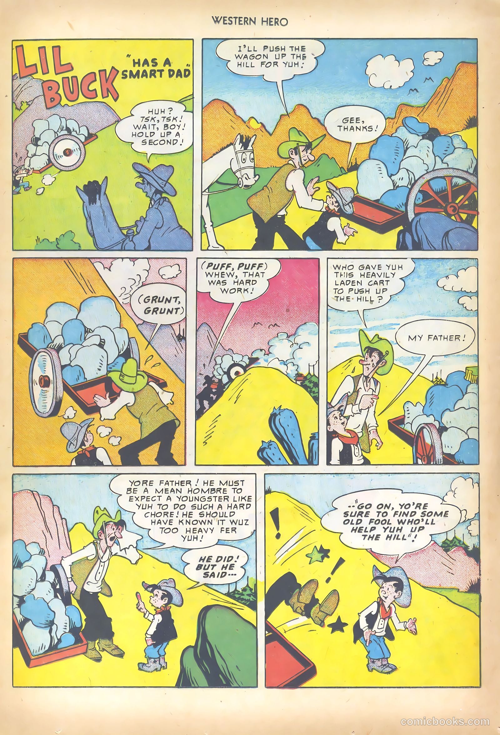 Western Hero #101 (1951) — page 25 of 52
