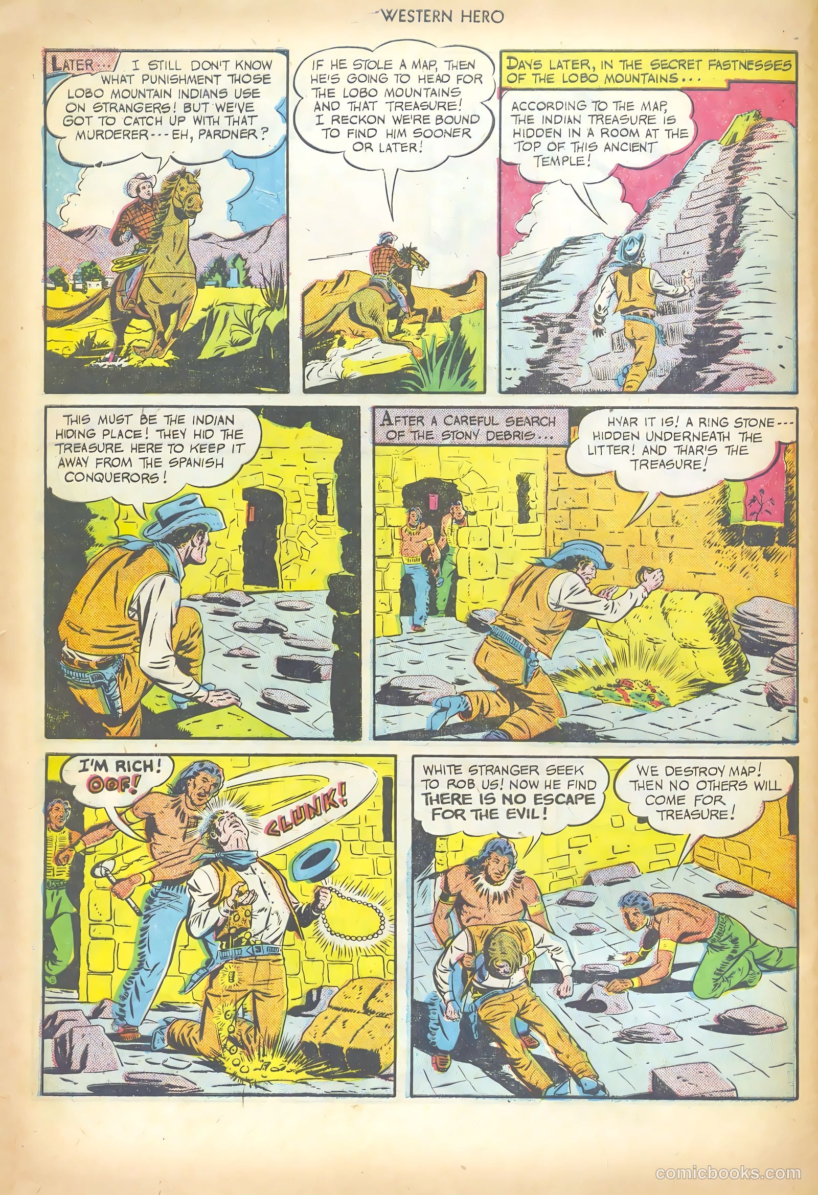 Western Hero #101 (1951) — page 32 of 52