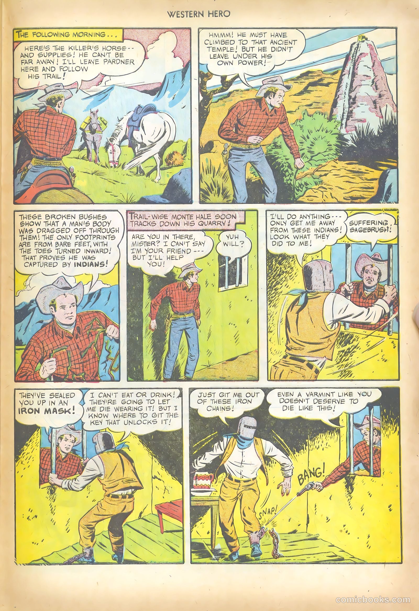 Western Hero #101 (1951) — page 33 of 52