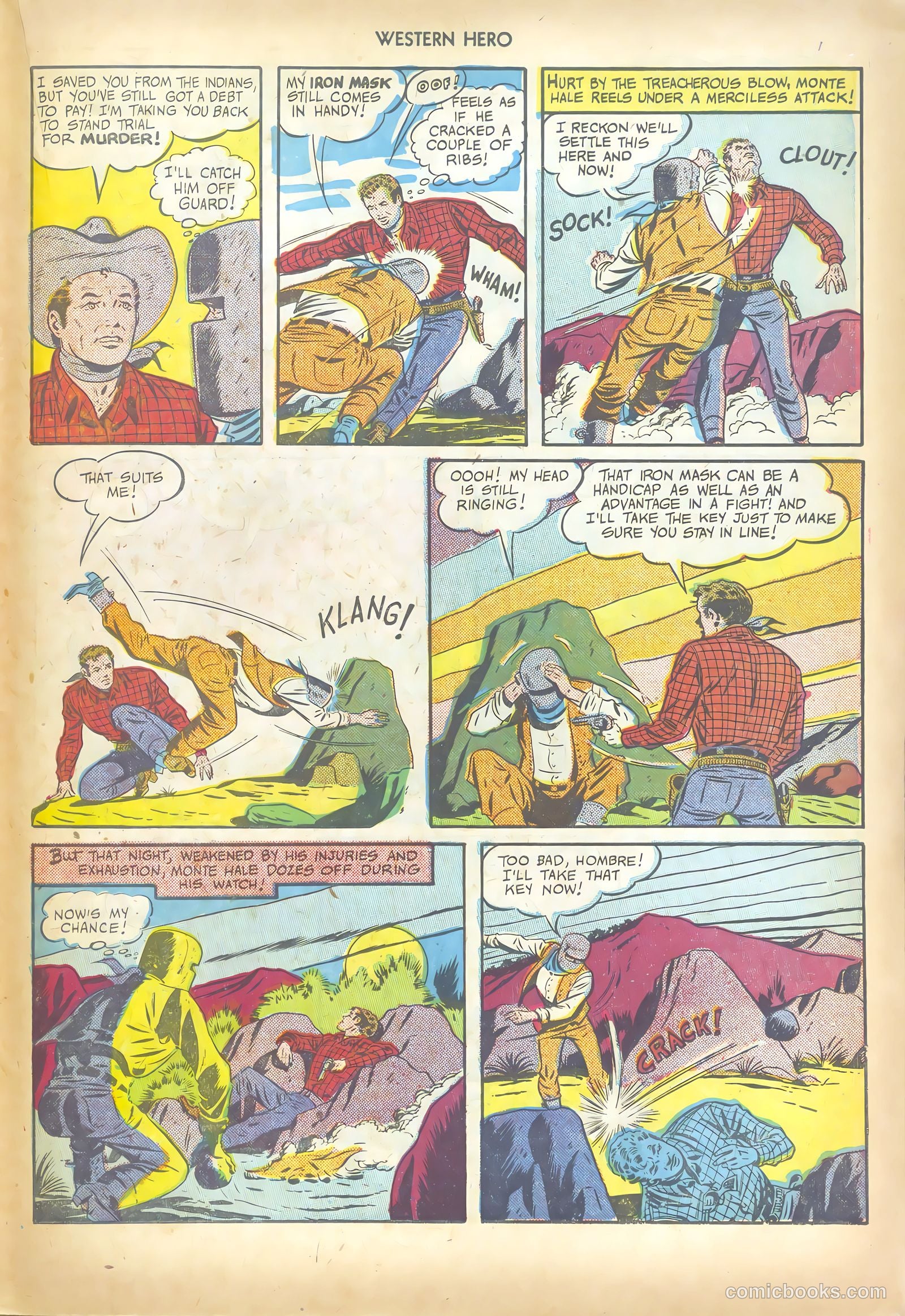 Western Hero #101 (1951) — page 35 of 52