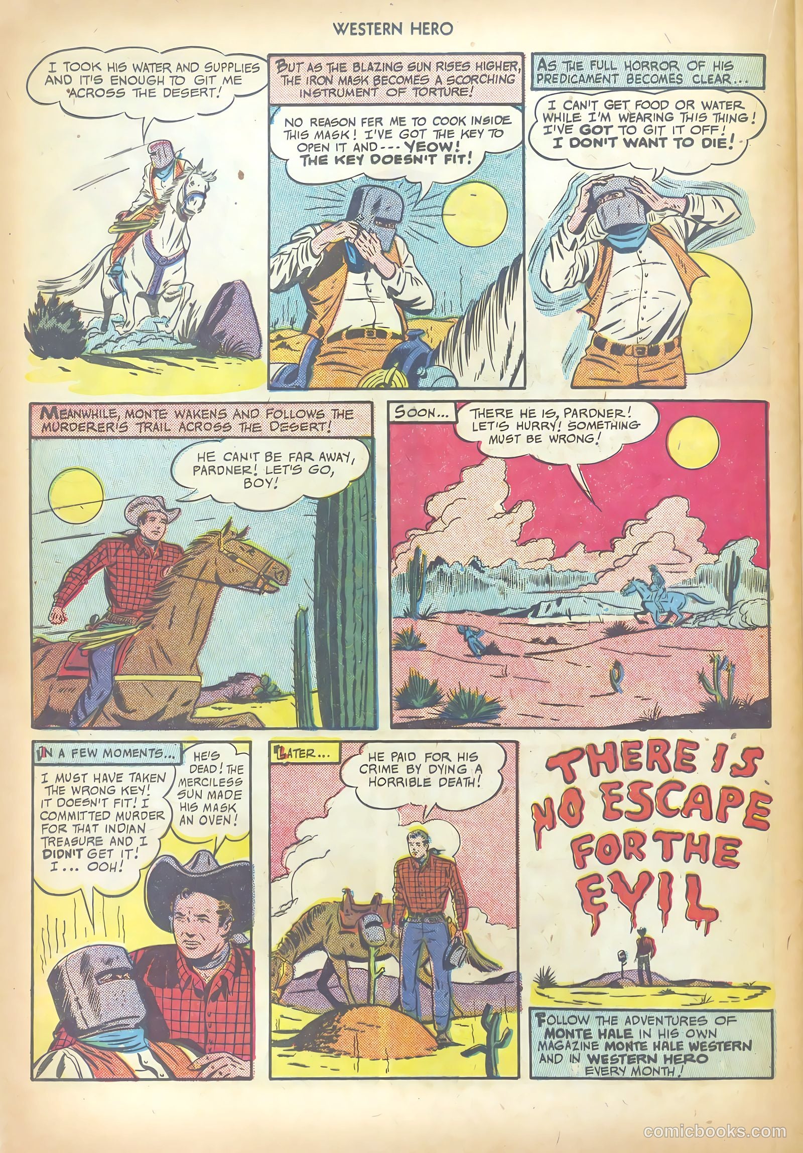 Western Hero #101 (1951) — page 36 of 52