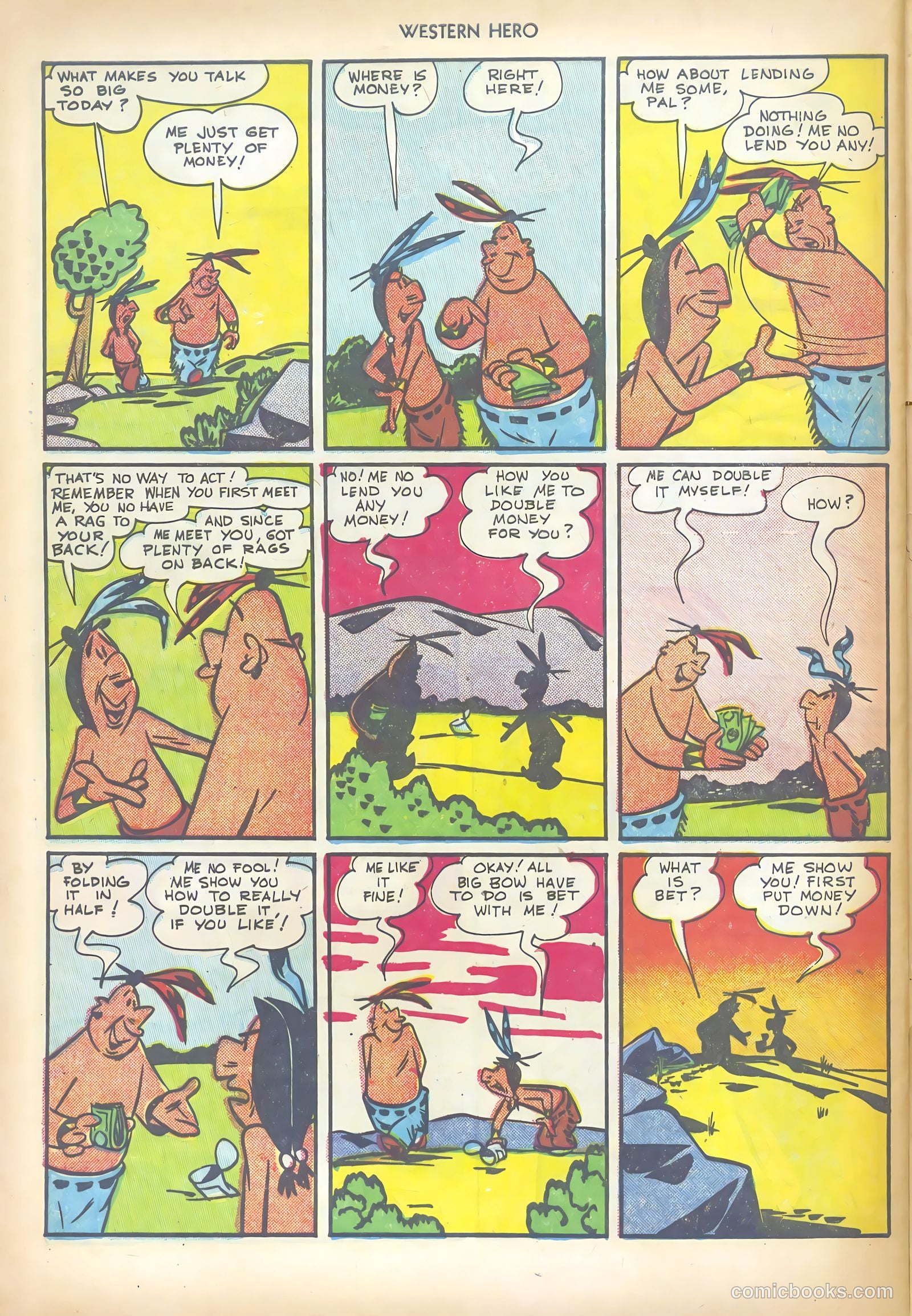 Western Hero #101 (1951) — page 48 of 52