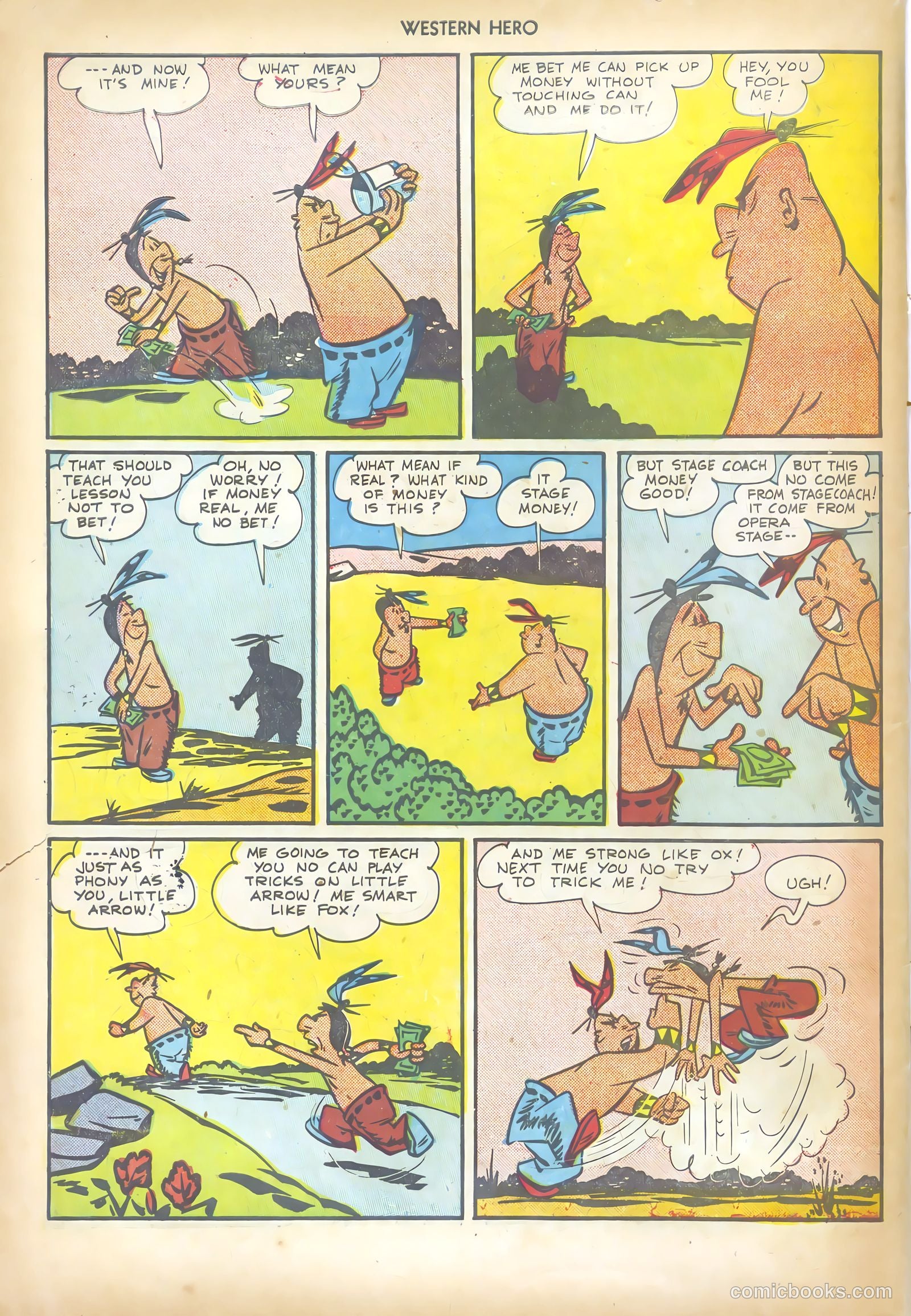Western Hero #101 (1951) — page 50 of 52