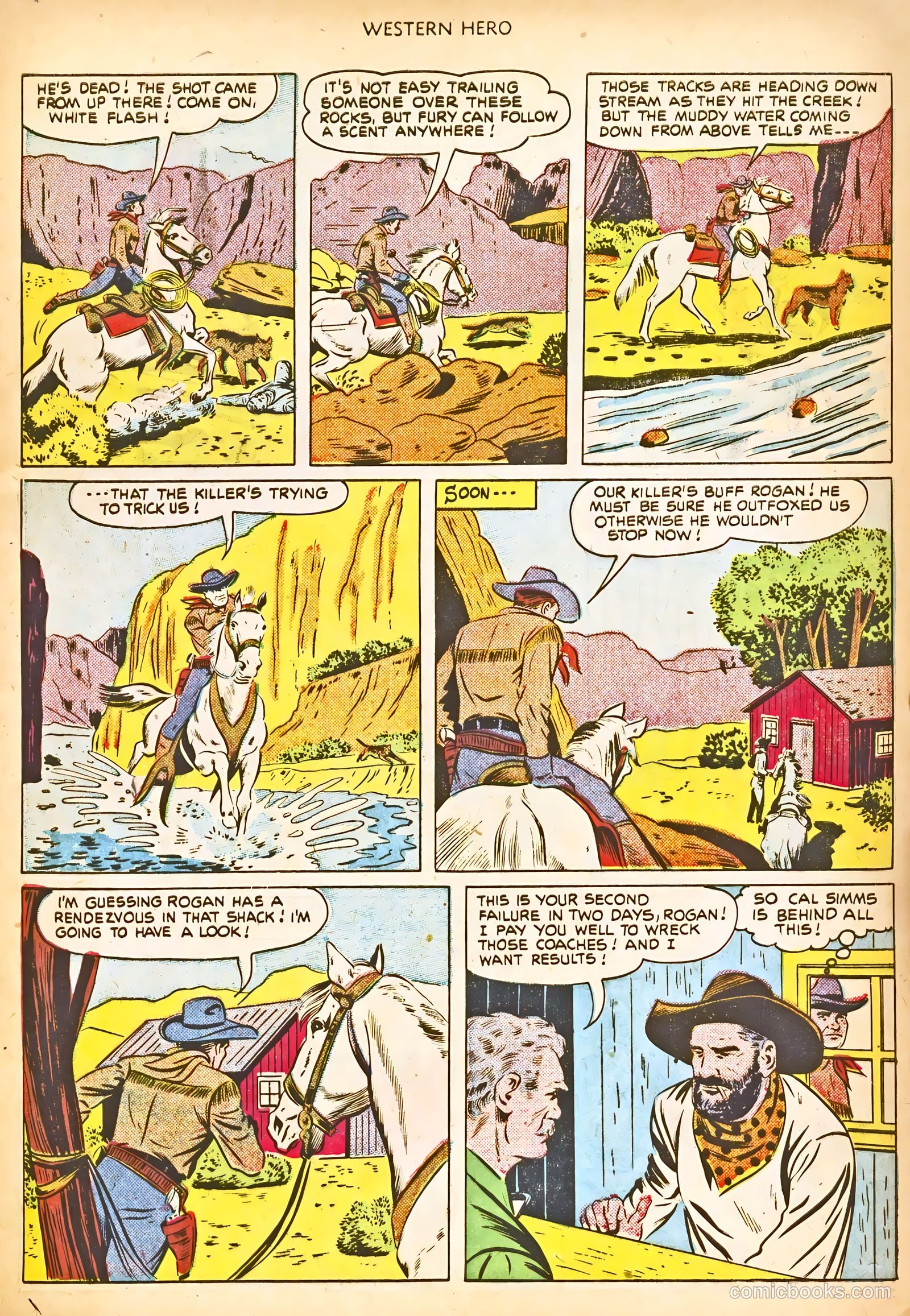 Western Hero #102 (1951) — page 9 of 36