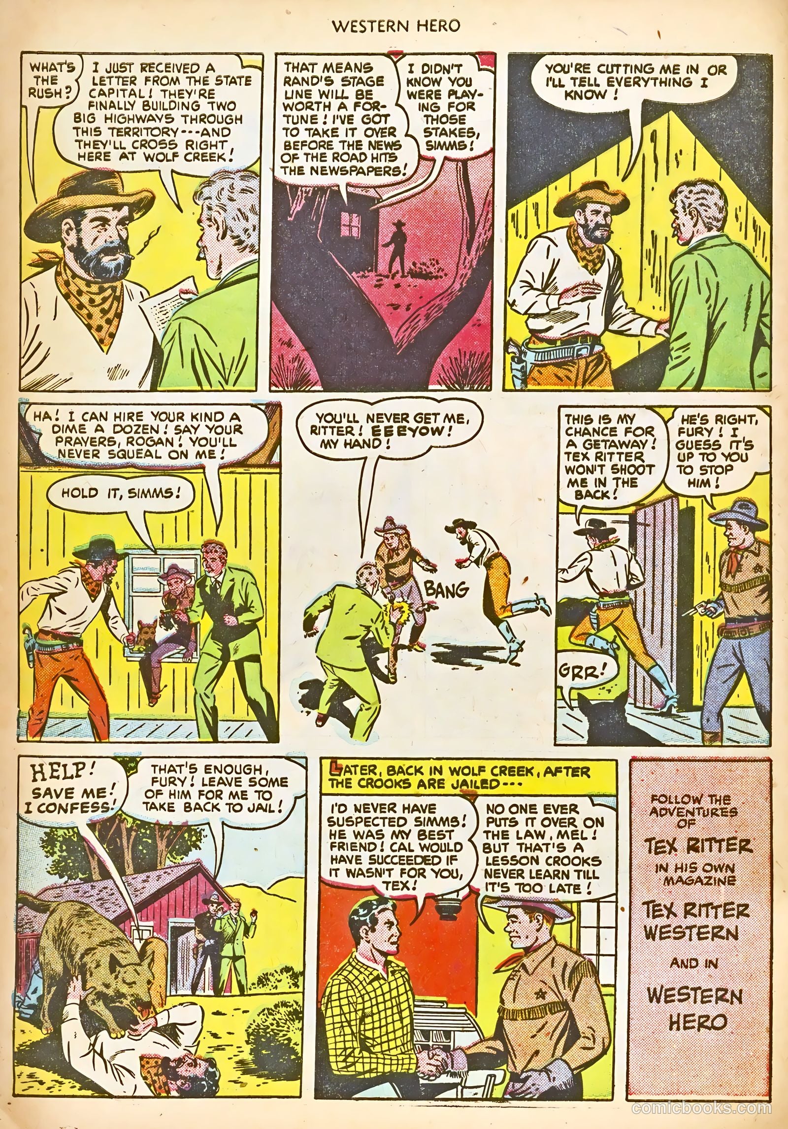 Western Hero #102 (1951) — page 10 of 36