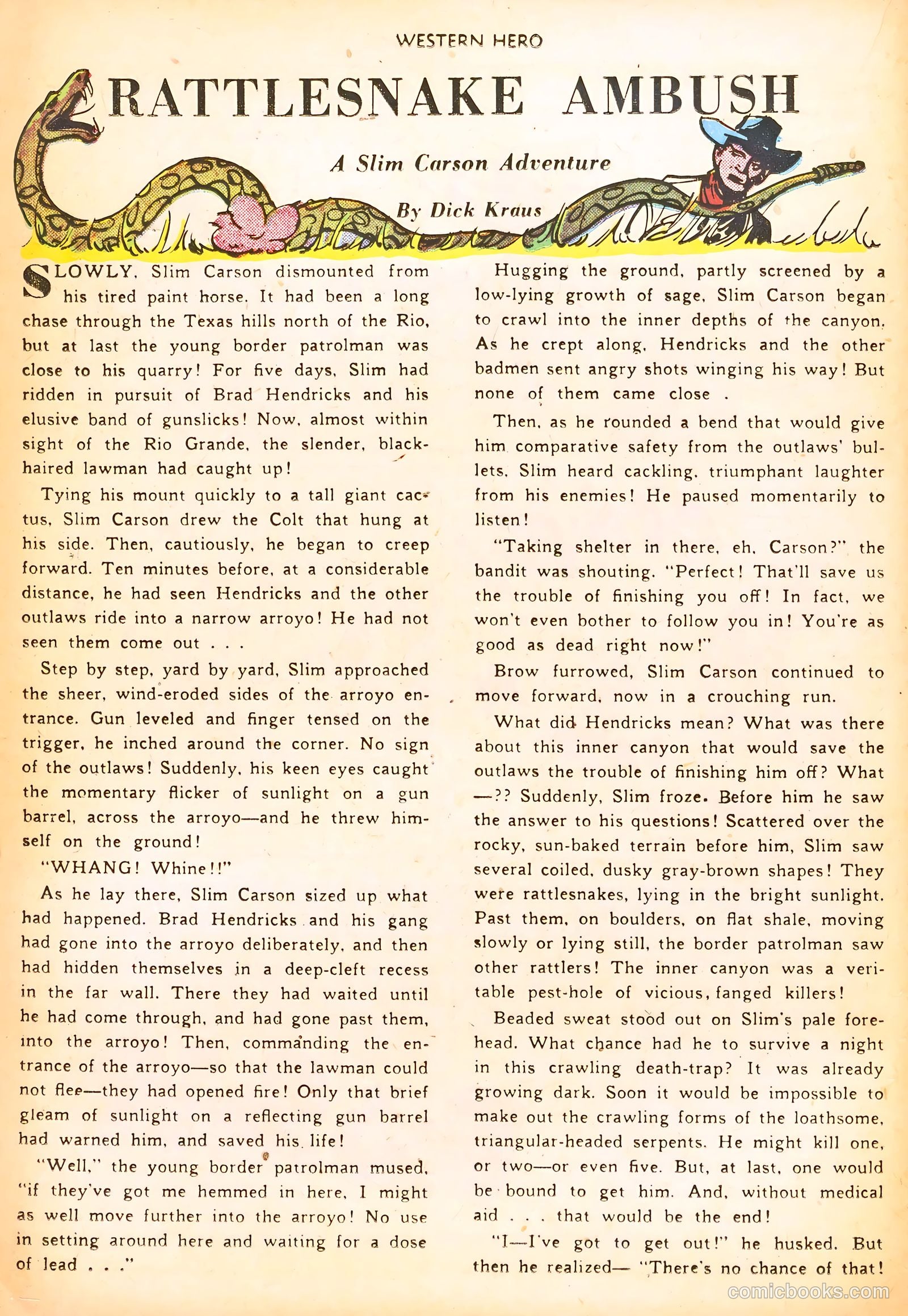 Western Hero #102 (1951) — page 16 of 36
