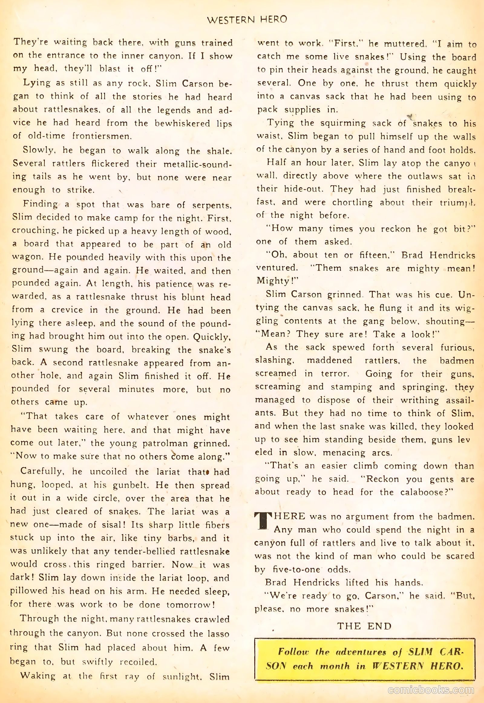 Western Hero #102 (1951) — page 17 of 36