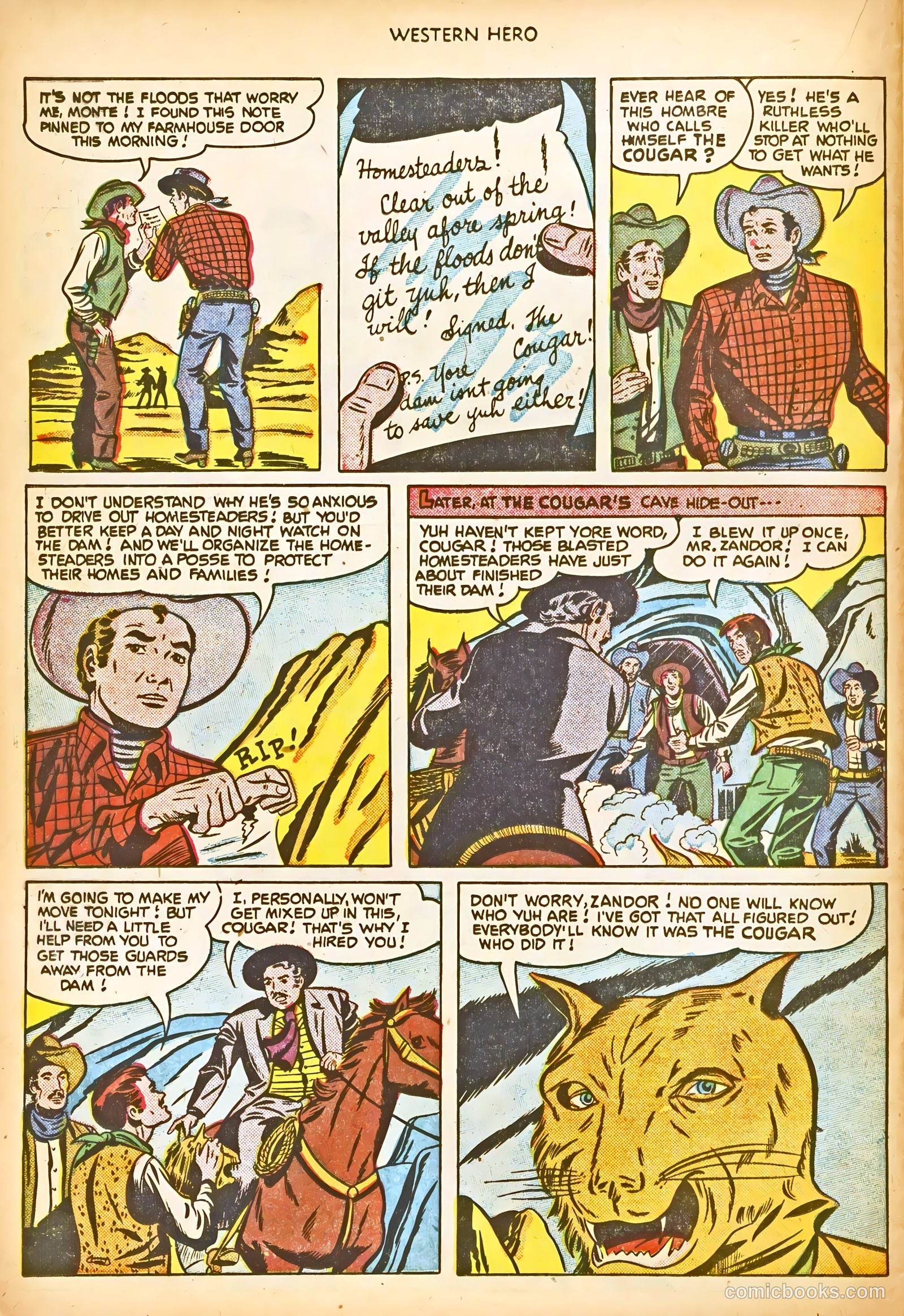 Western Hero #102 (1951) — page 22 of 36