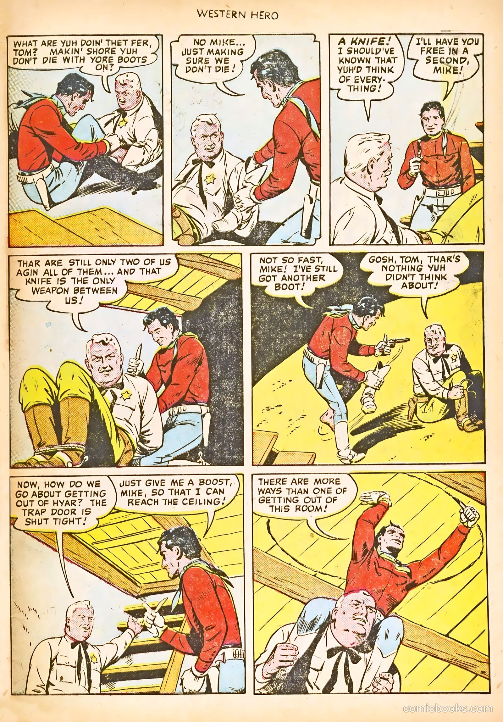 Western Hero #102 (1951) — page 33 of 36