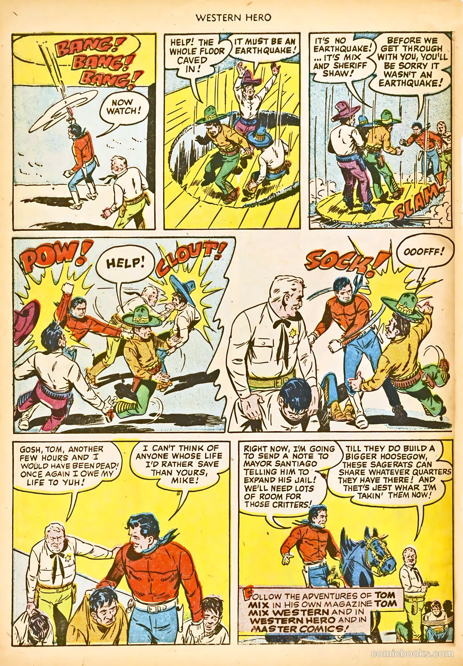 Western Hero #102 (1951) — page 34 of 36