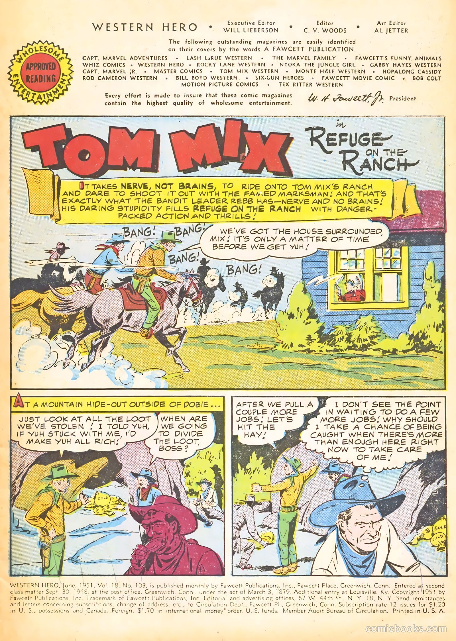 Western Hero #103 (1951) — page 3 of 36