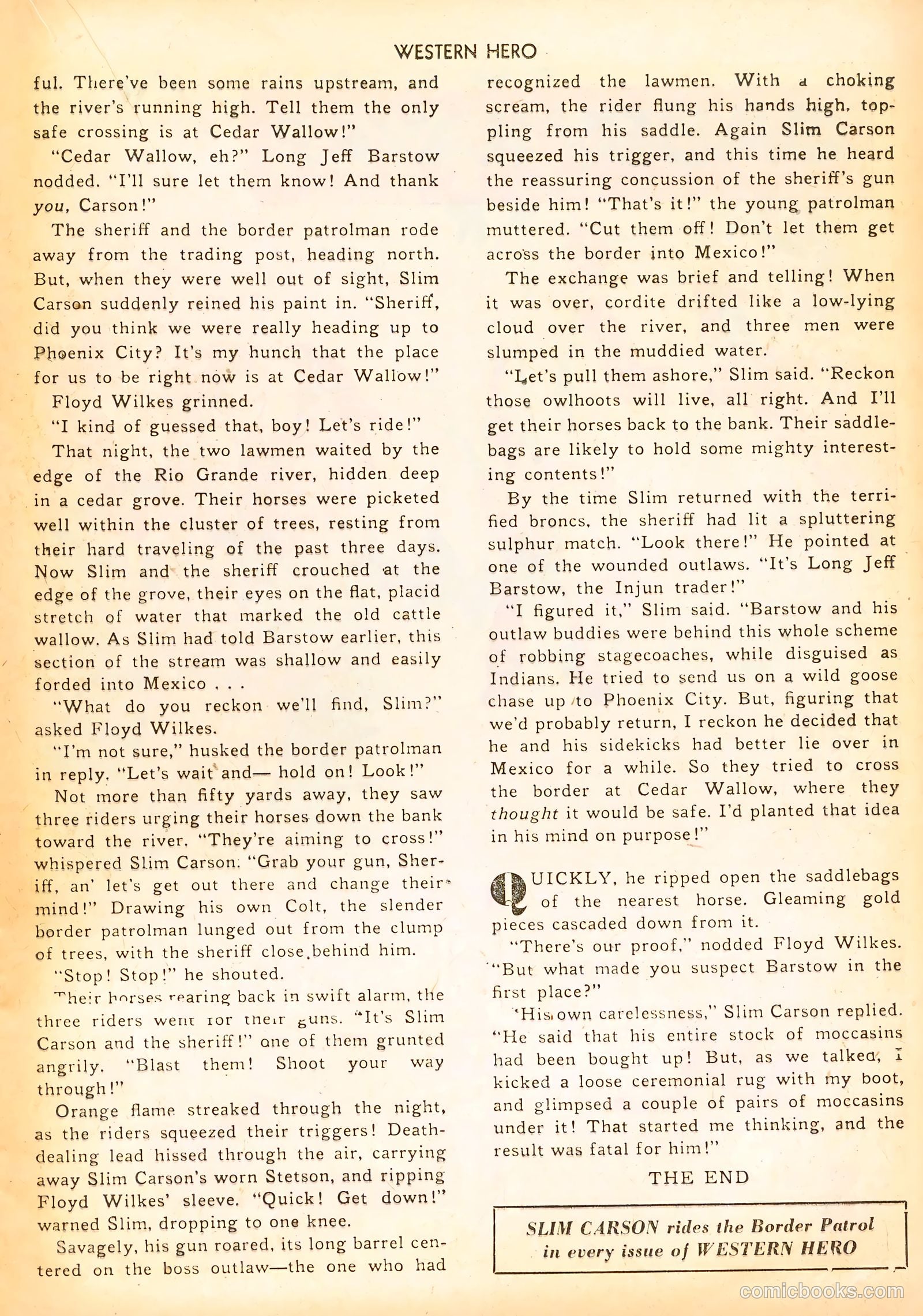 Western Hero #103 (1951) — page 17 of 36