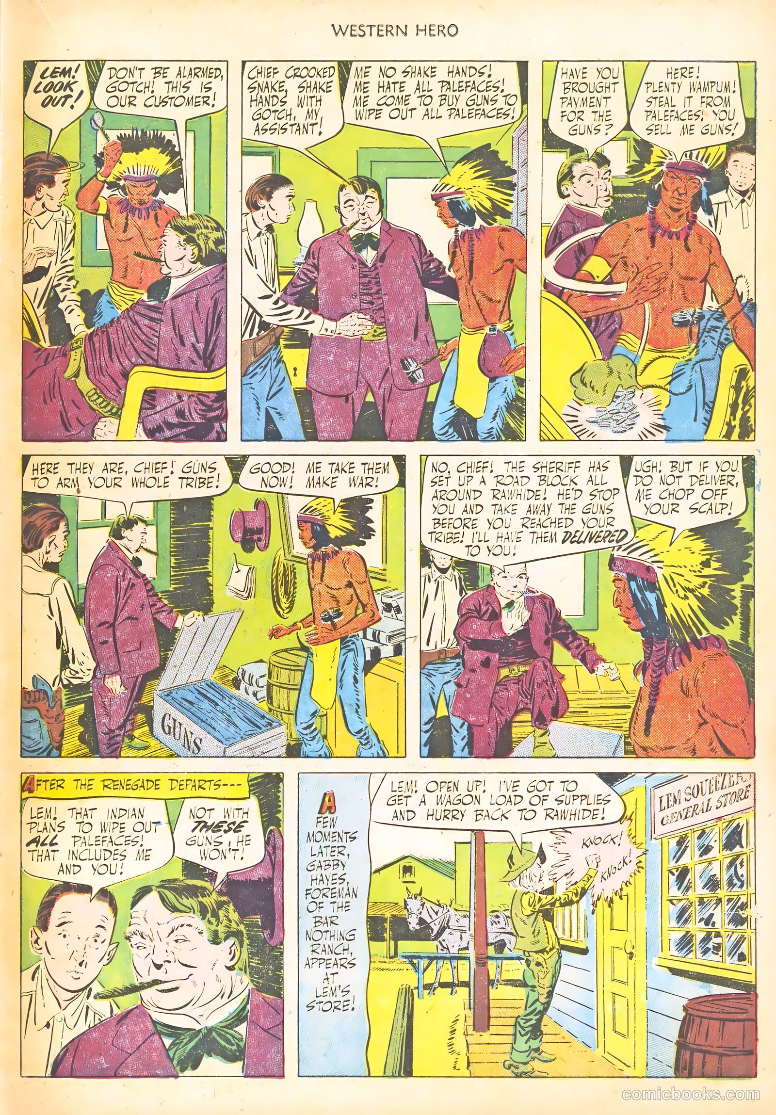 Western Hero #103 (1951) — page 19 of 36