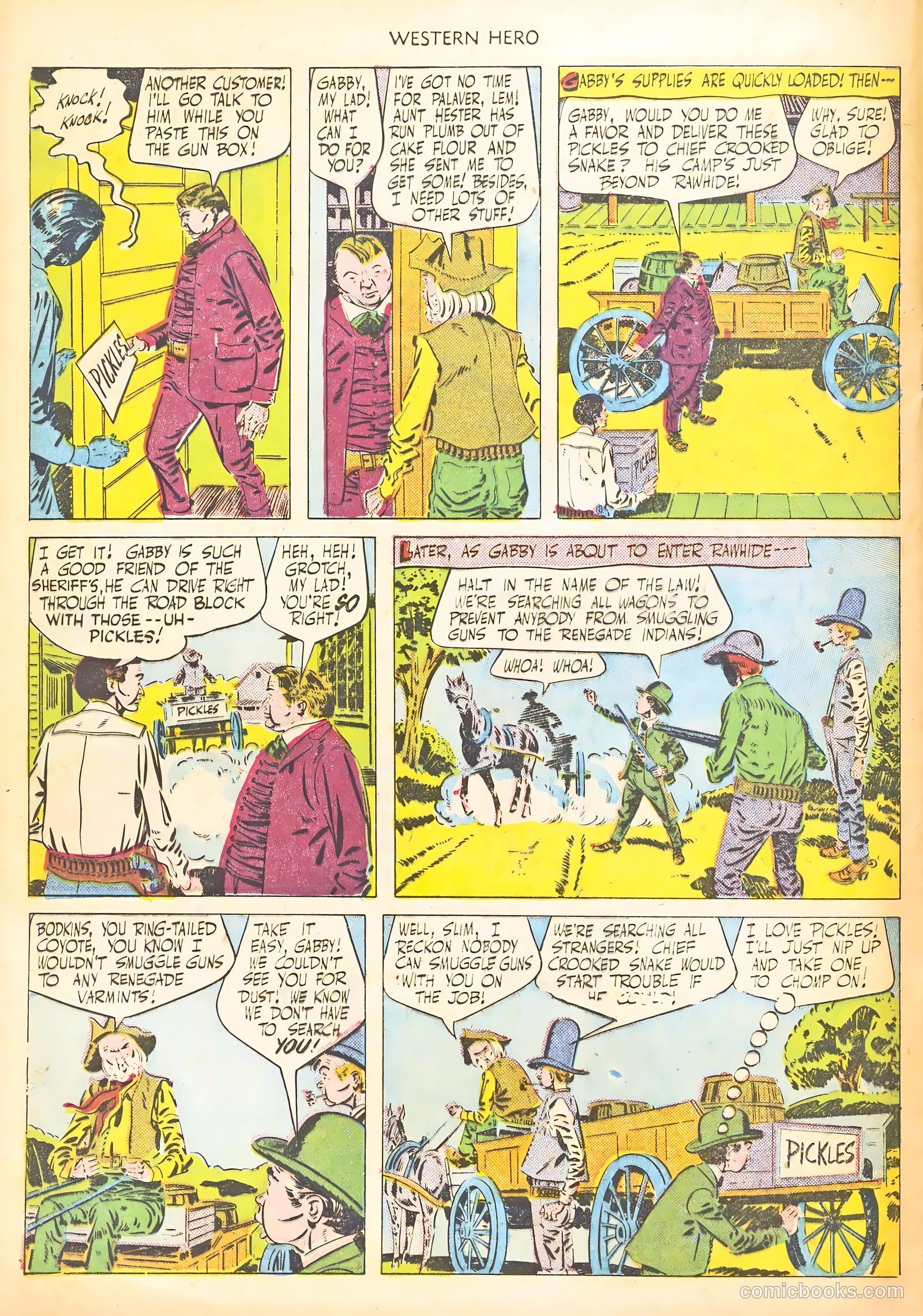 Western Hero #103 (1951) — page 20 of 36