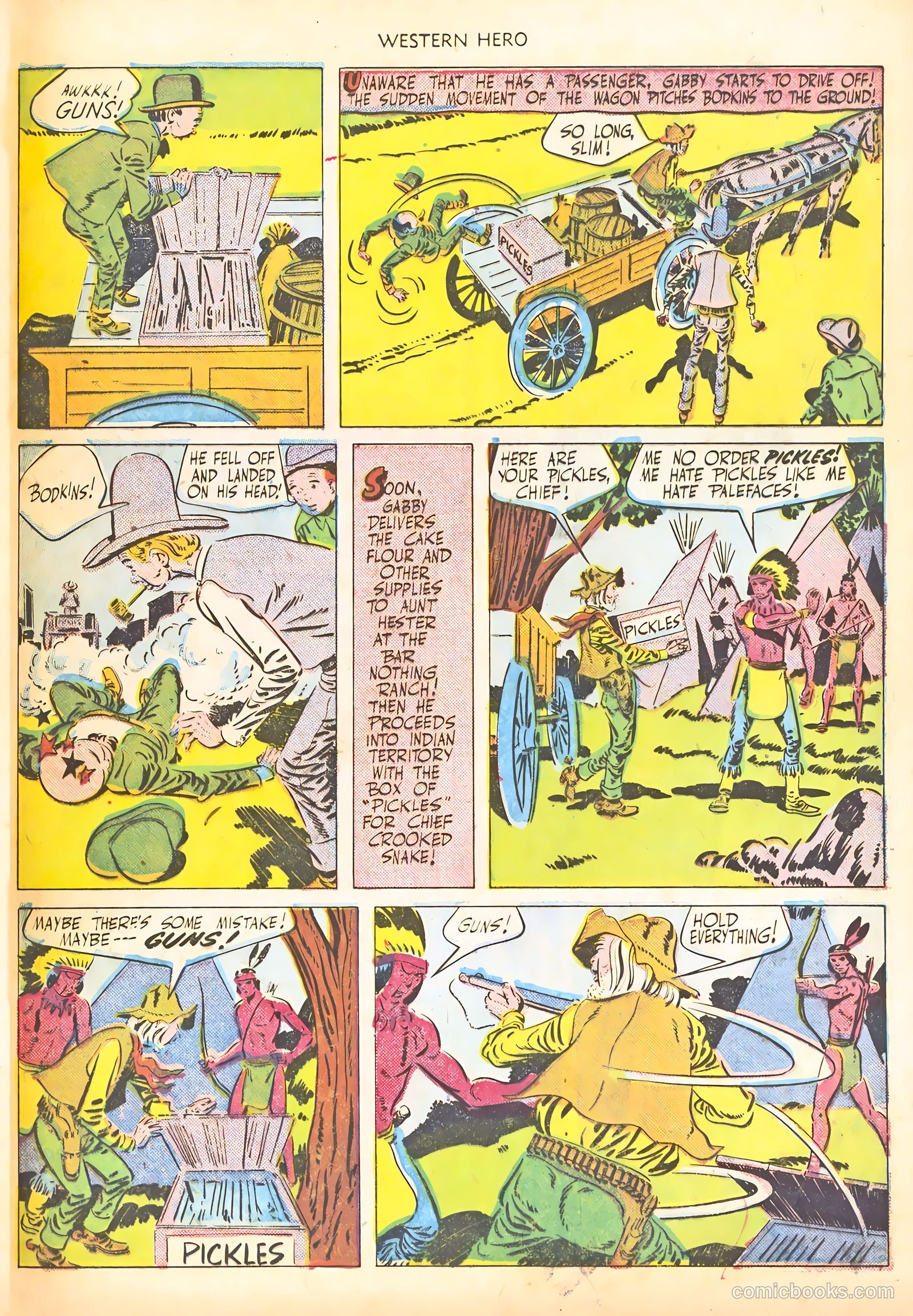 Western Hero #103 (1951) — page 21 of 36