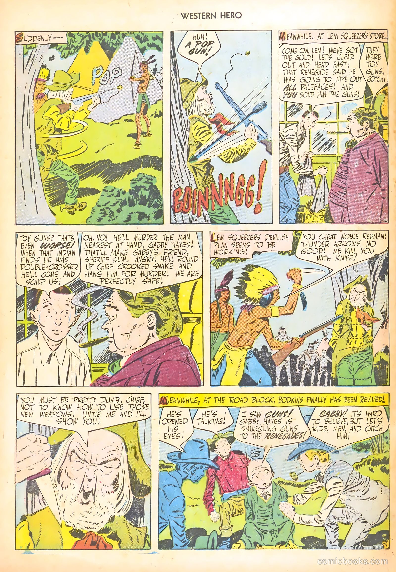 Western Hero #103 (1951) — page 22 of 36