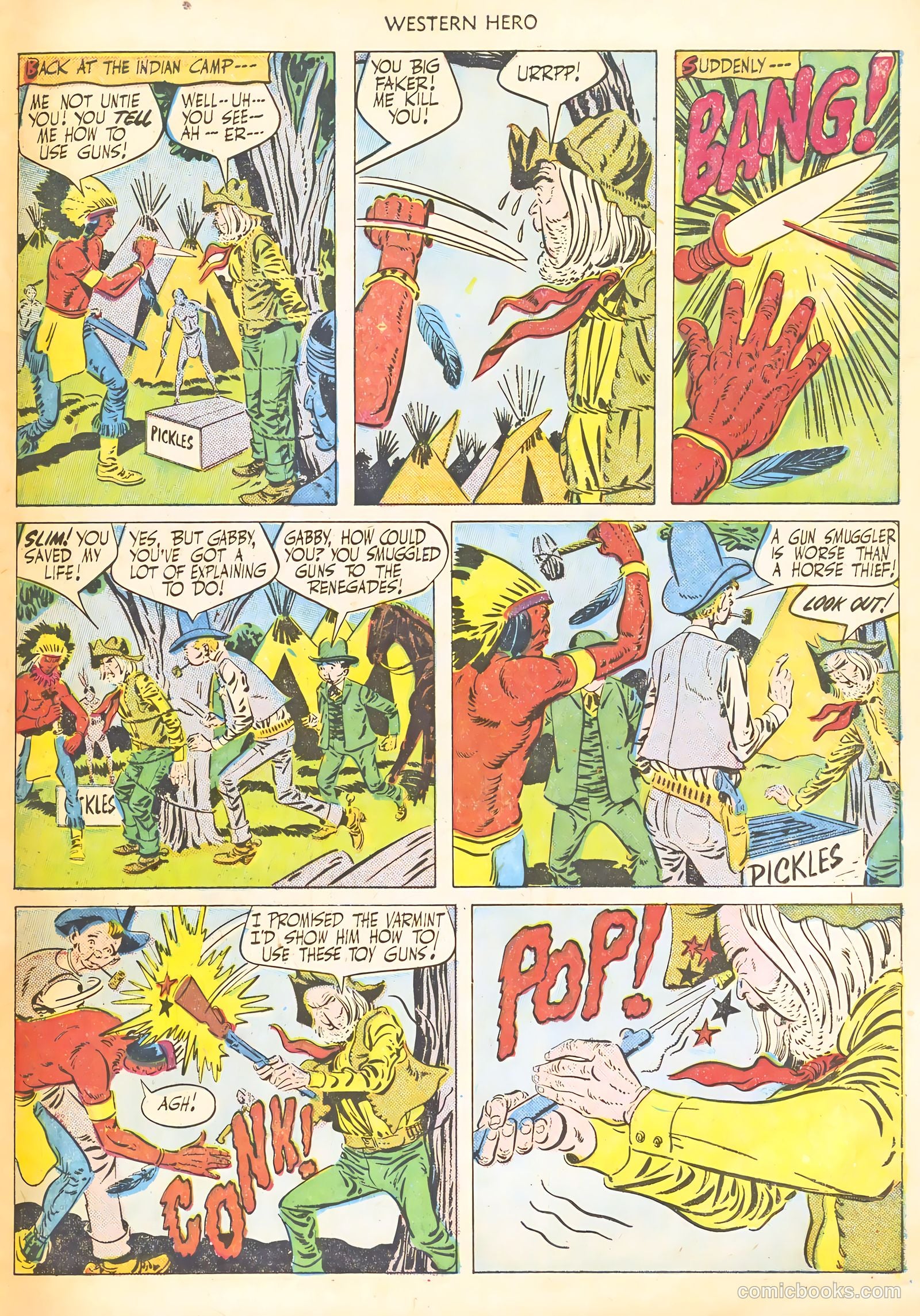 Western Hero #103 (1951) — page 23 of 36