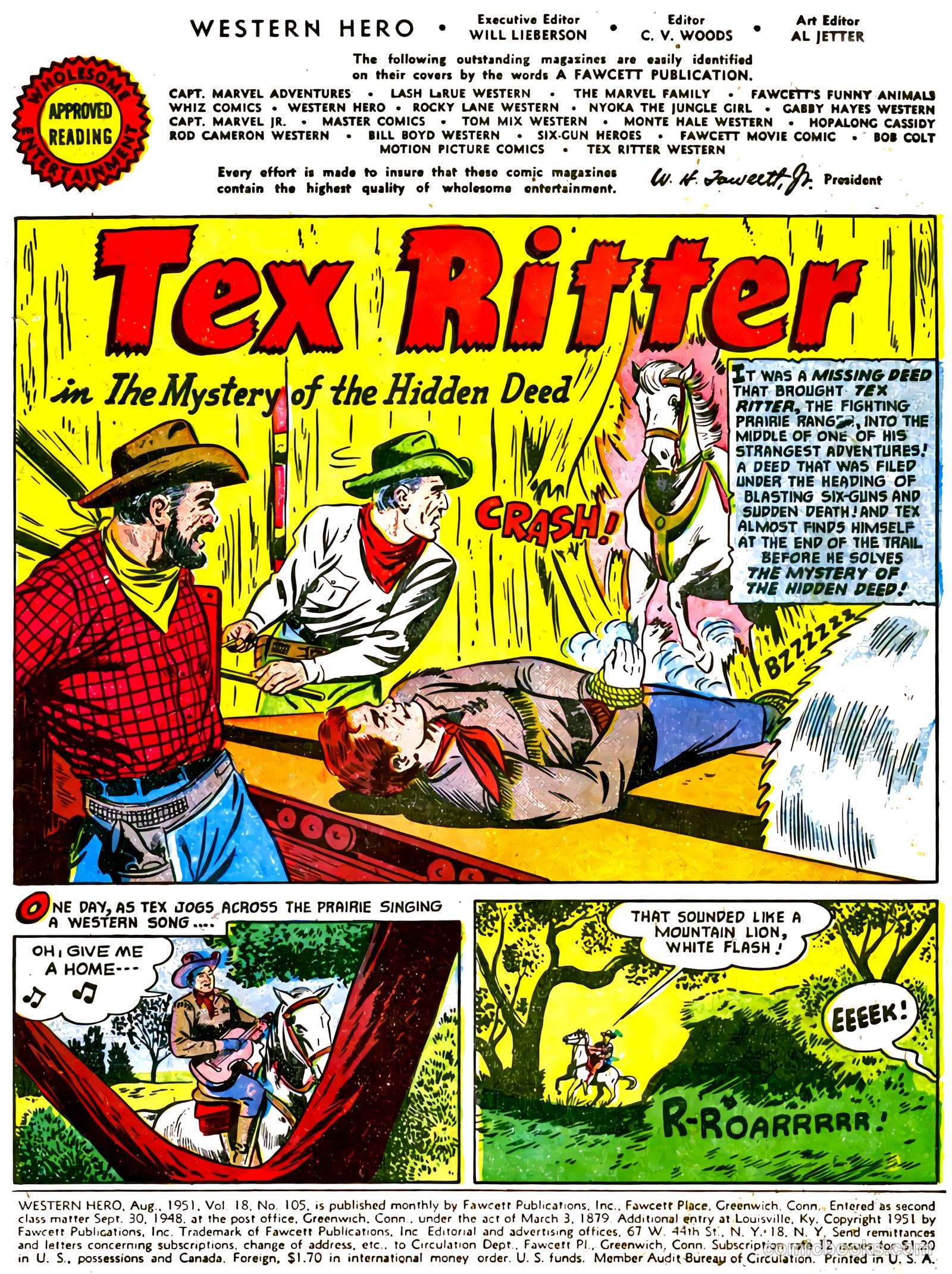 Western Hero #105 (1951) — page 3 of 36