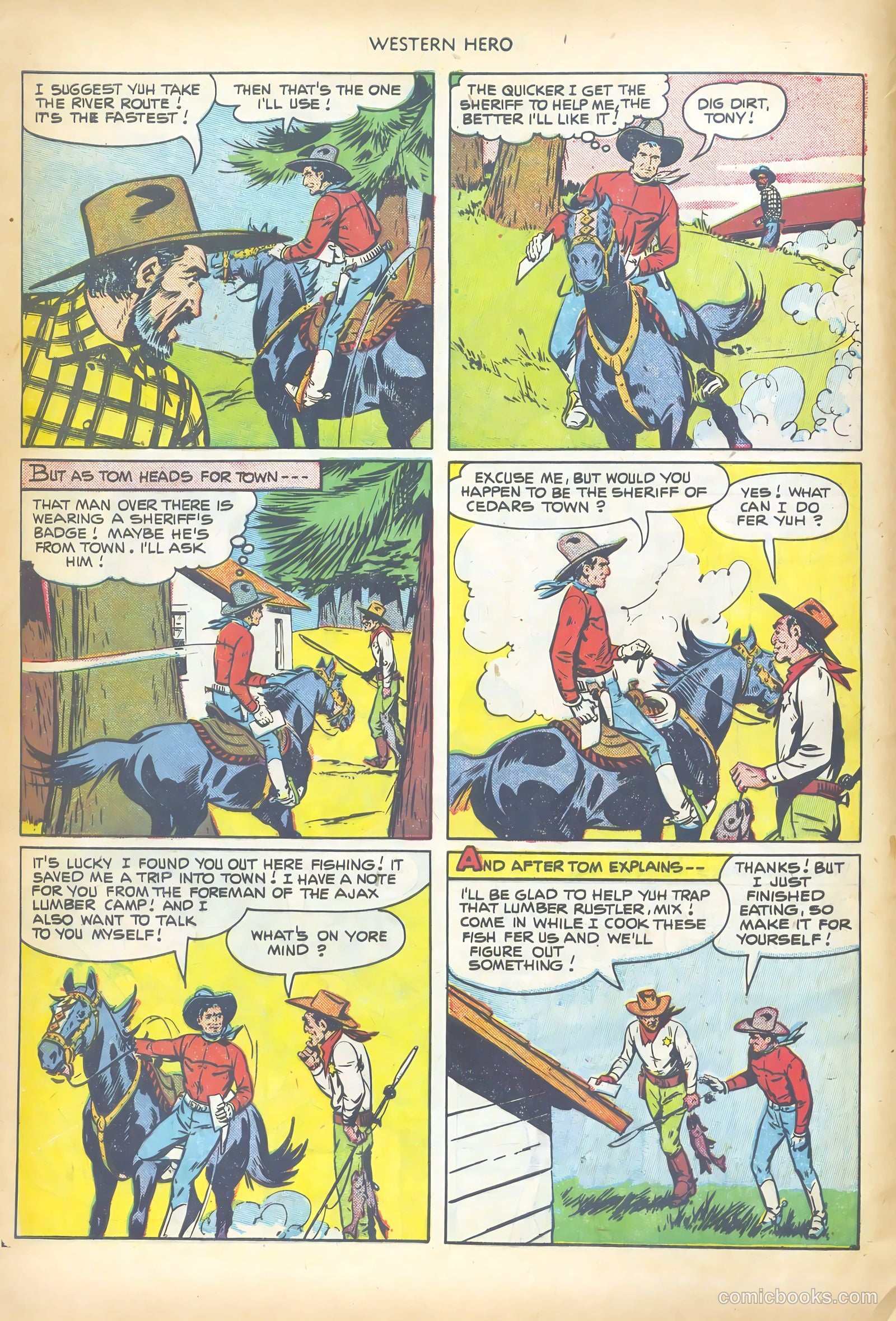 Western Hero #106 (1951) — page 8 of 36