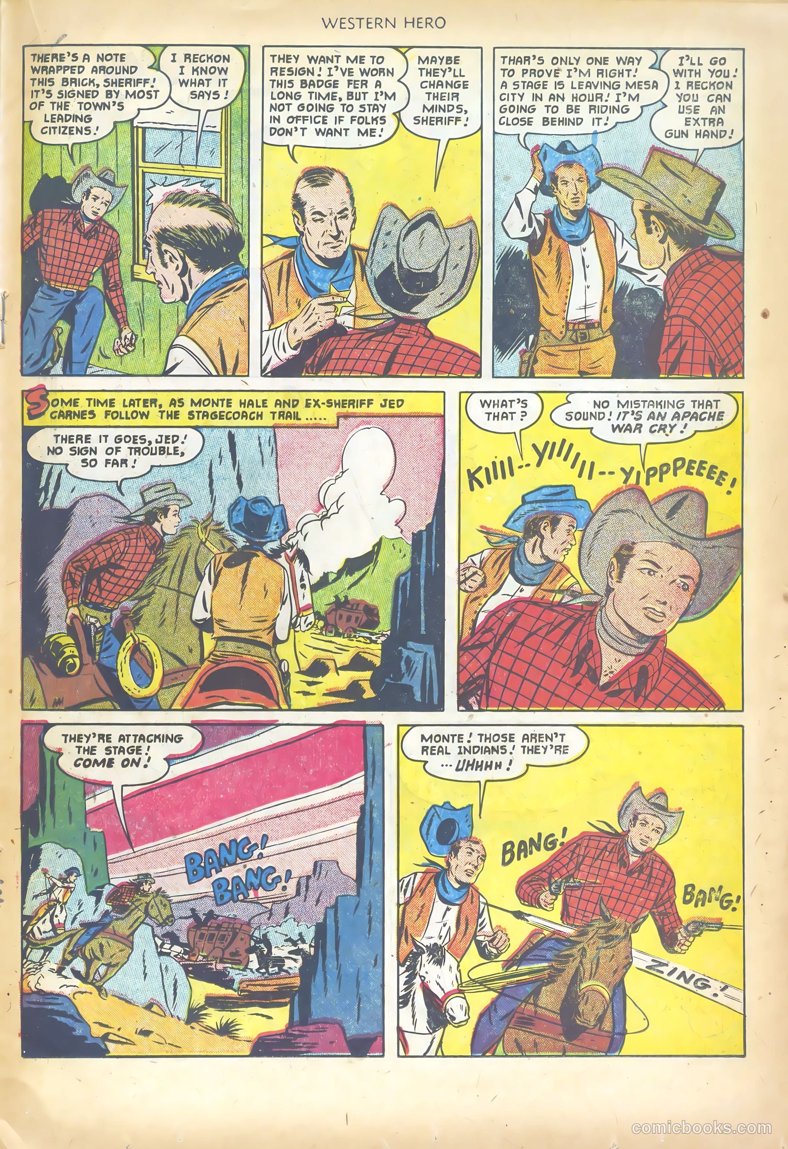 Western Hero #106 (1951) — page 19 of 36