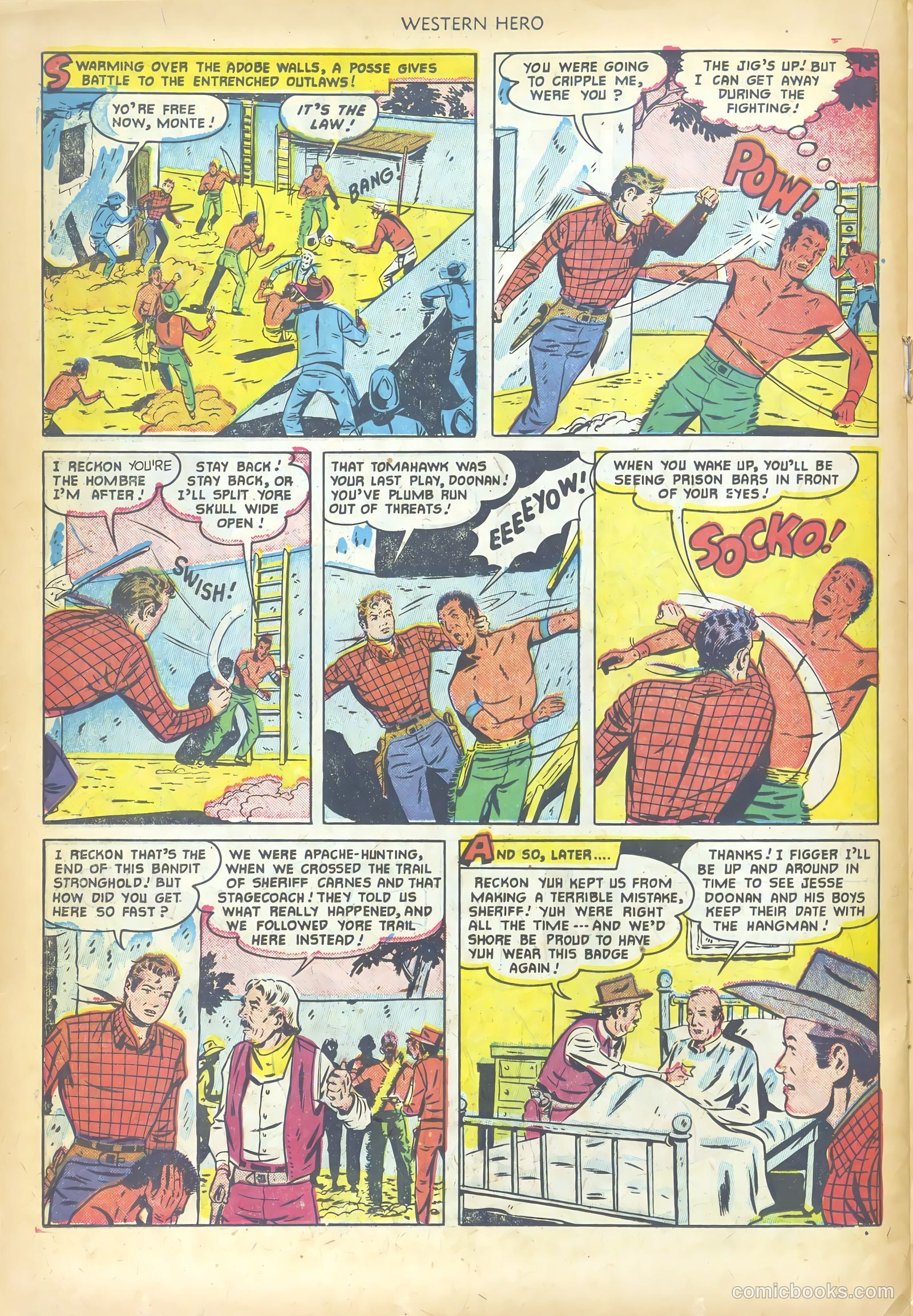 Western Hero #106 (1951) — page 22 of 36