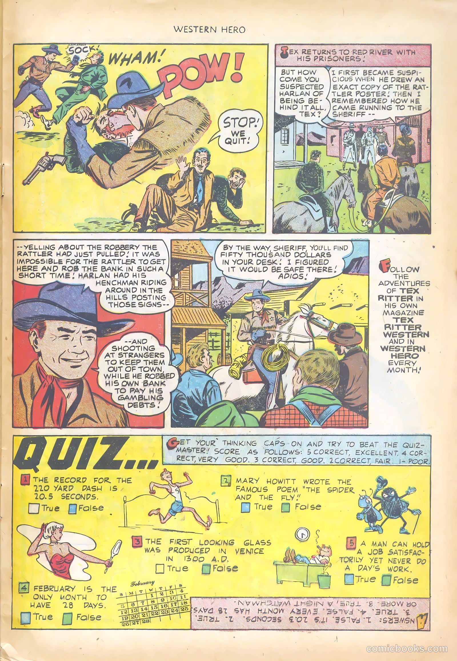 Western Hero #106 (1951) — page 33 of 36