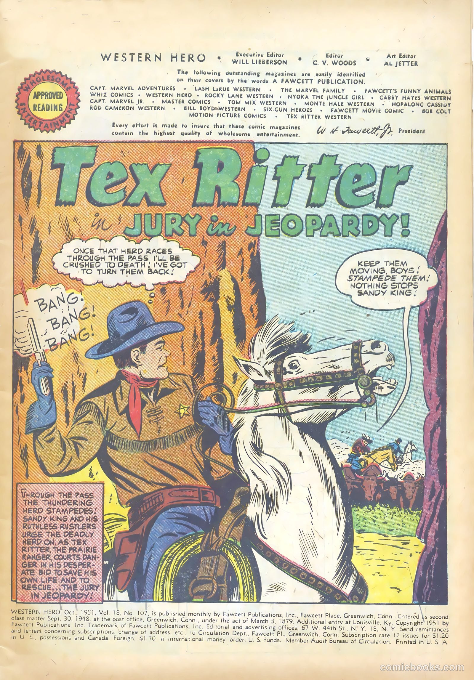 Western Hero #107 (1951) — page 3 of 36