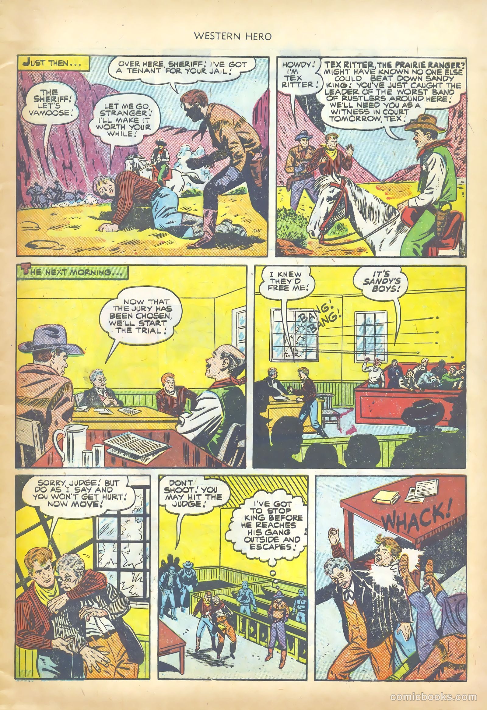 Western Hero #107 (1951) — page 5 of 36