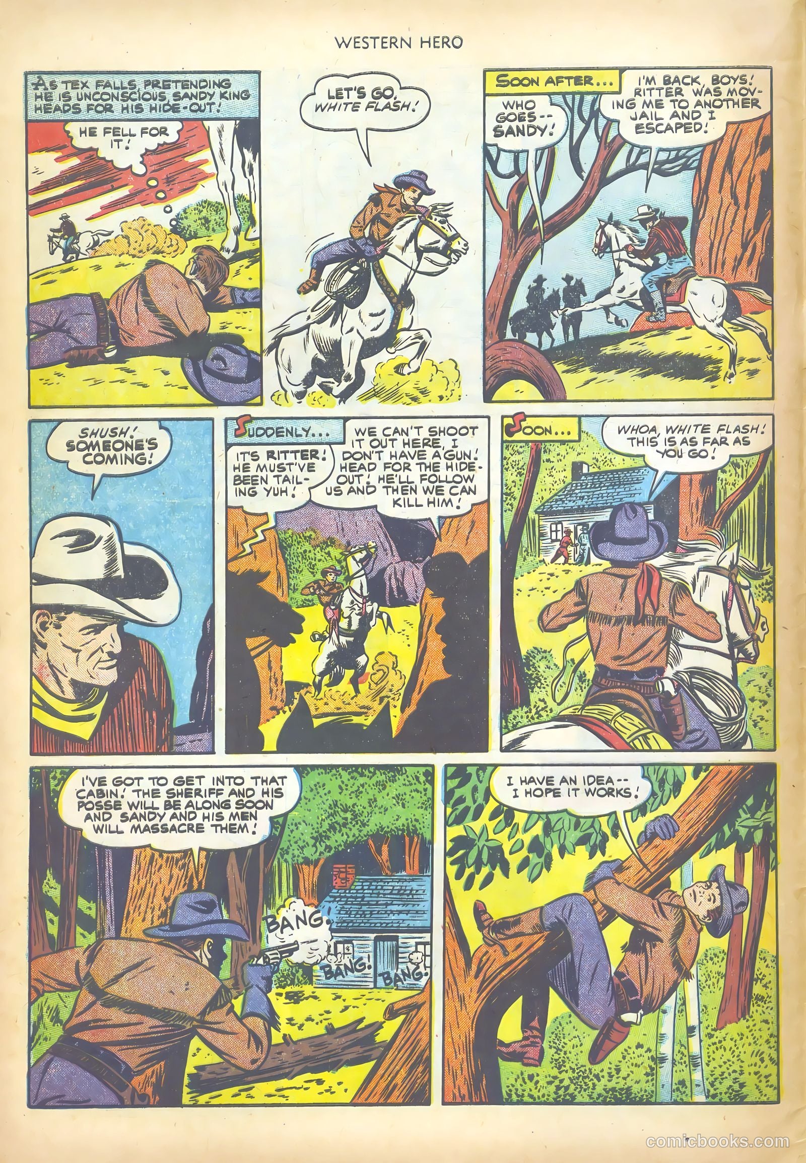 Western Hero #107 (1951) — page 8 of 36