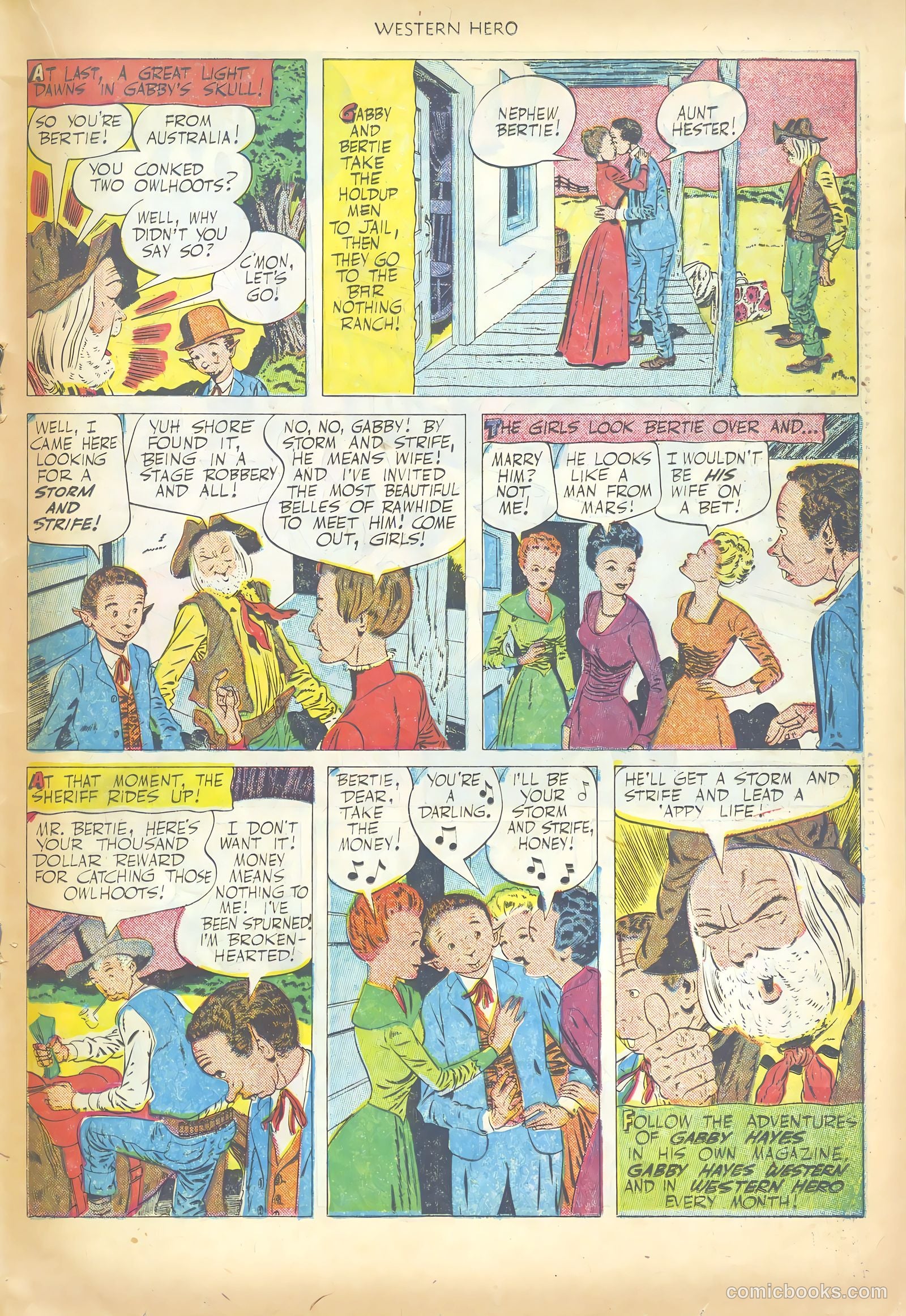 Western Hero #107 (1951) — page 19 of 36