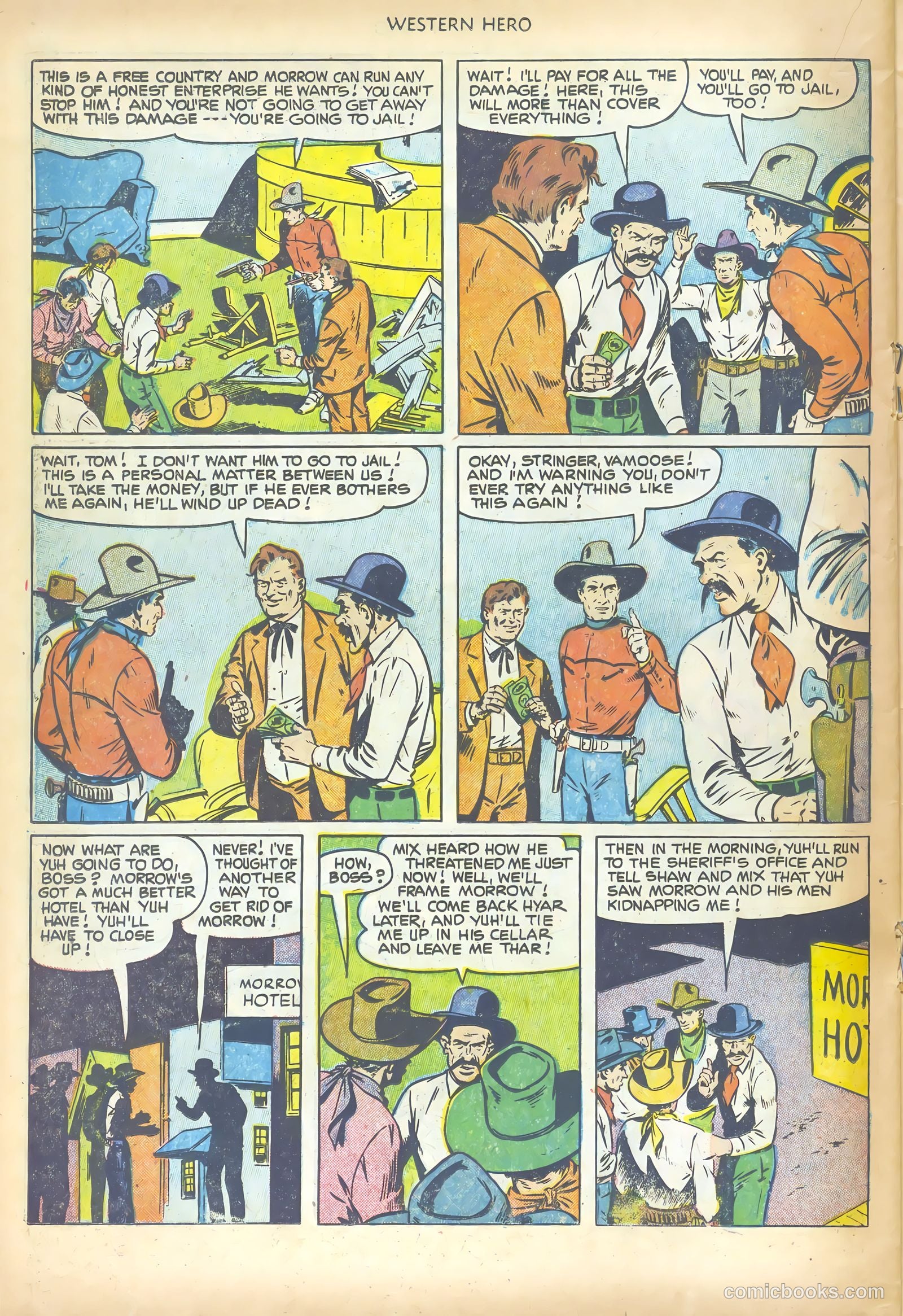 Western Hero #107 (1951) — page 22 of 36