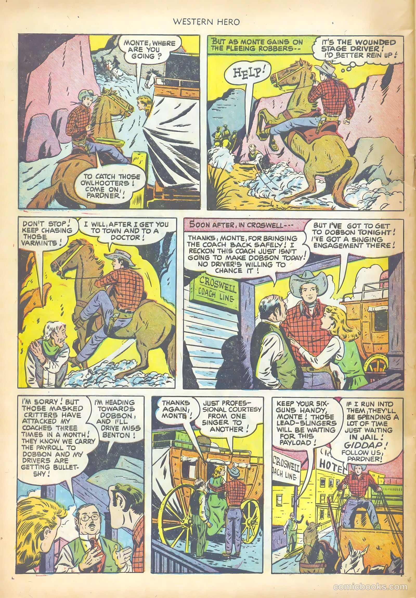 Western Hero #107 (1951) — page 28 of 36