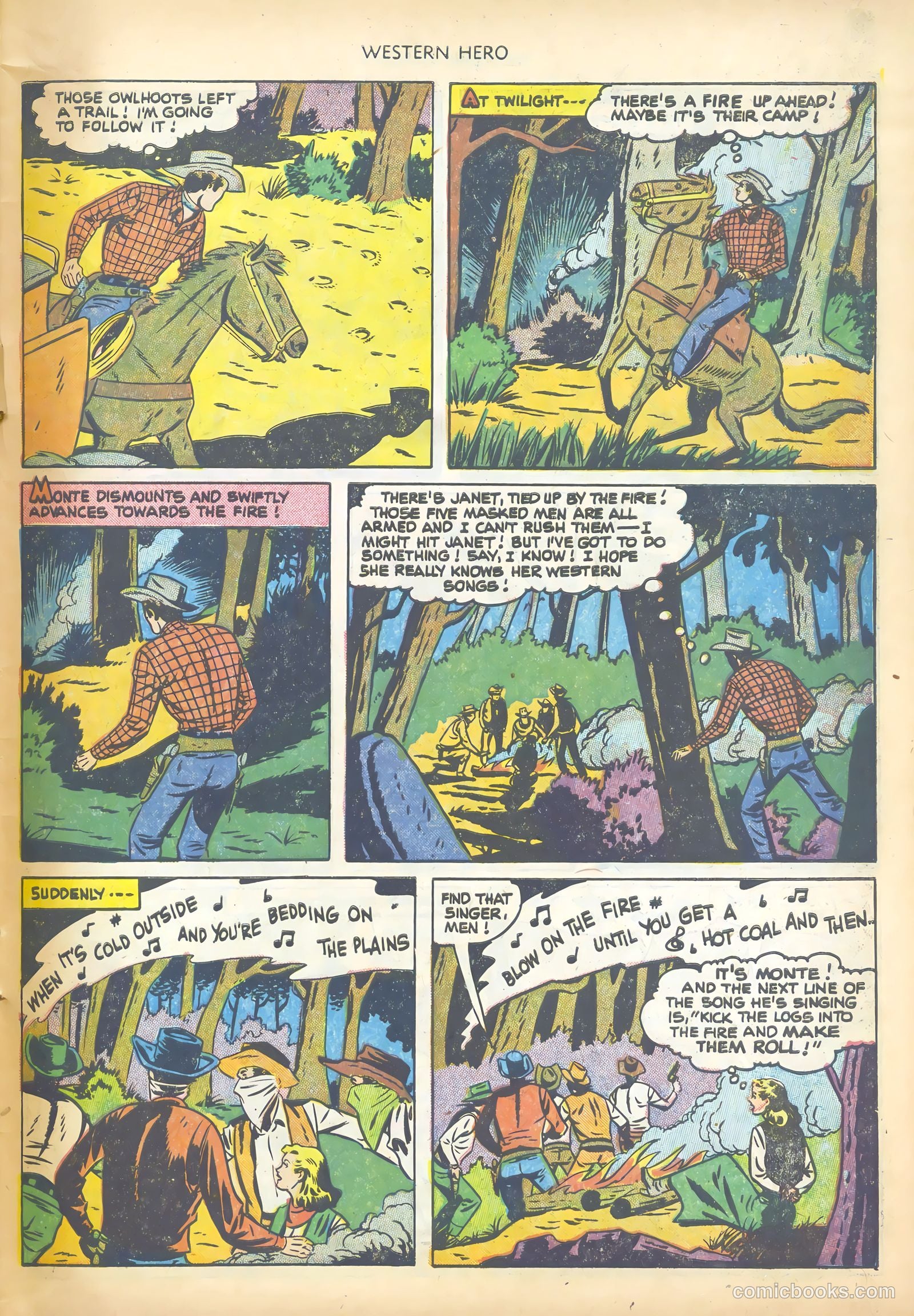 Western Hero #107 (1951) — page 31 of 36