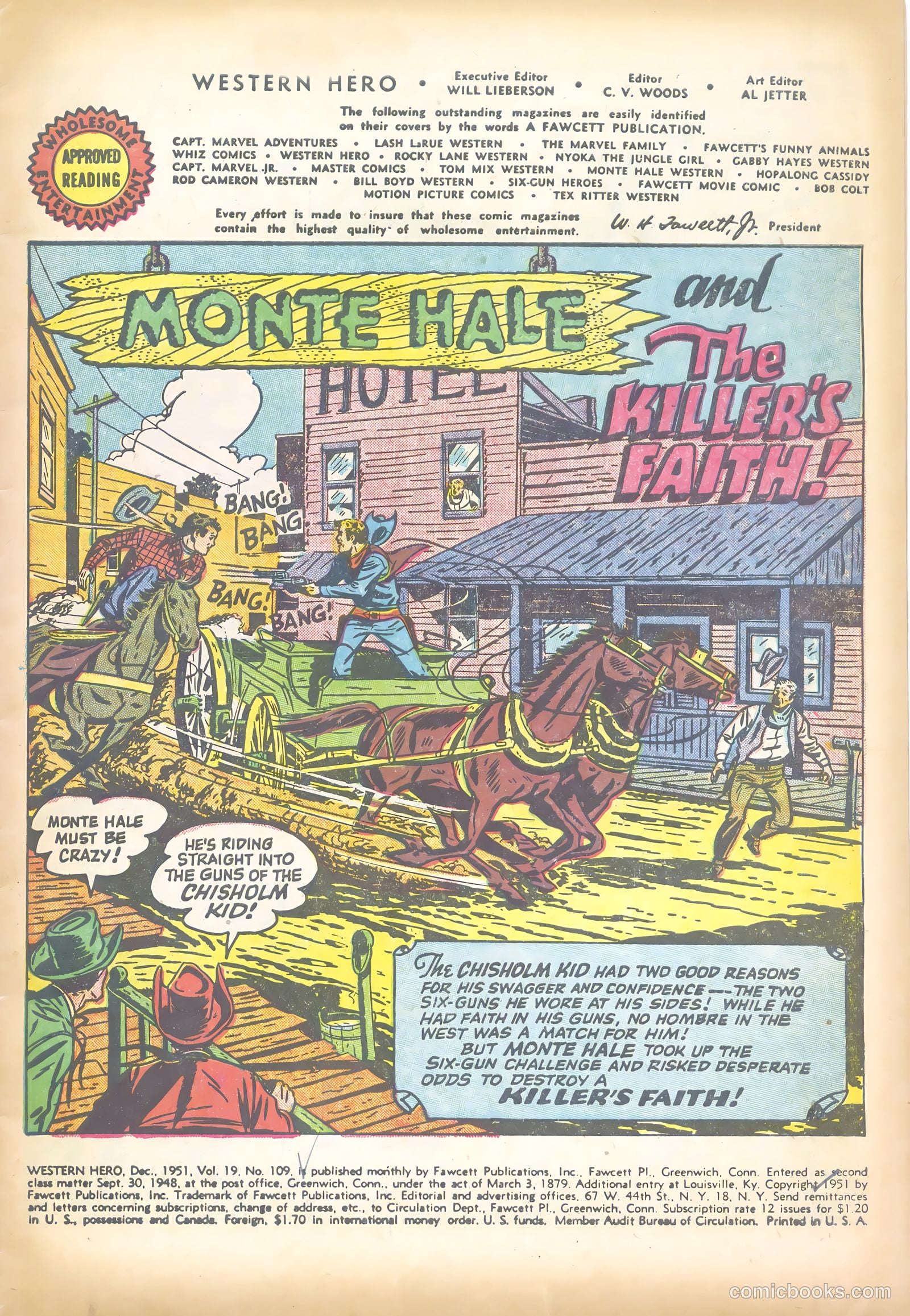 Western Hero #109 (1951) — page 3 of 36